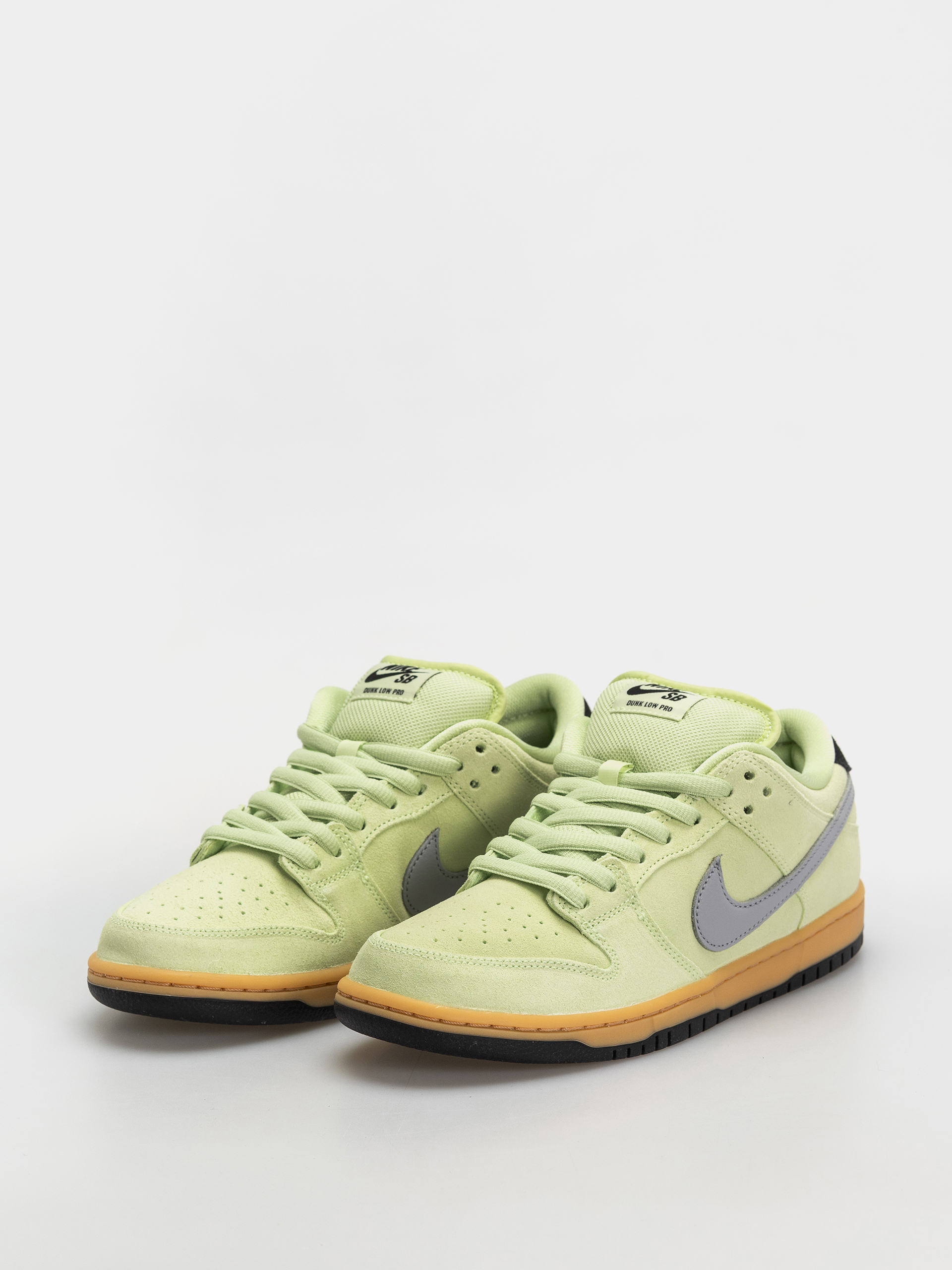 Boty Nike SB Dunk Low Pro Prm (lt liquid lime/wolf grey black)