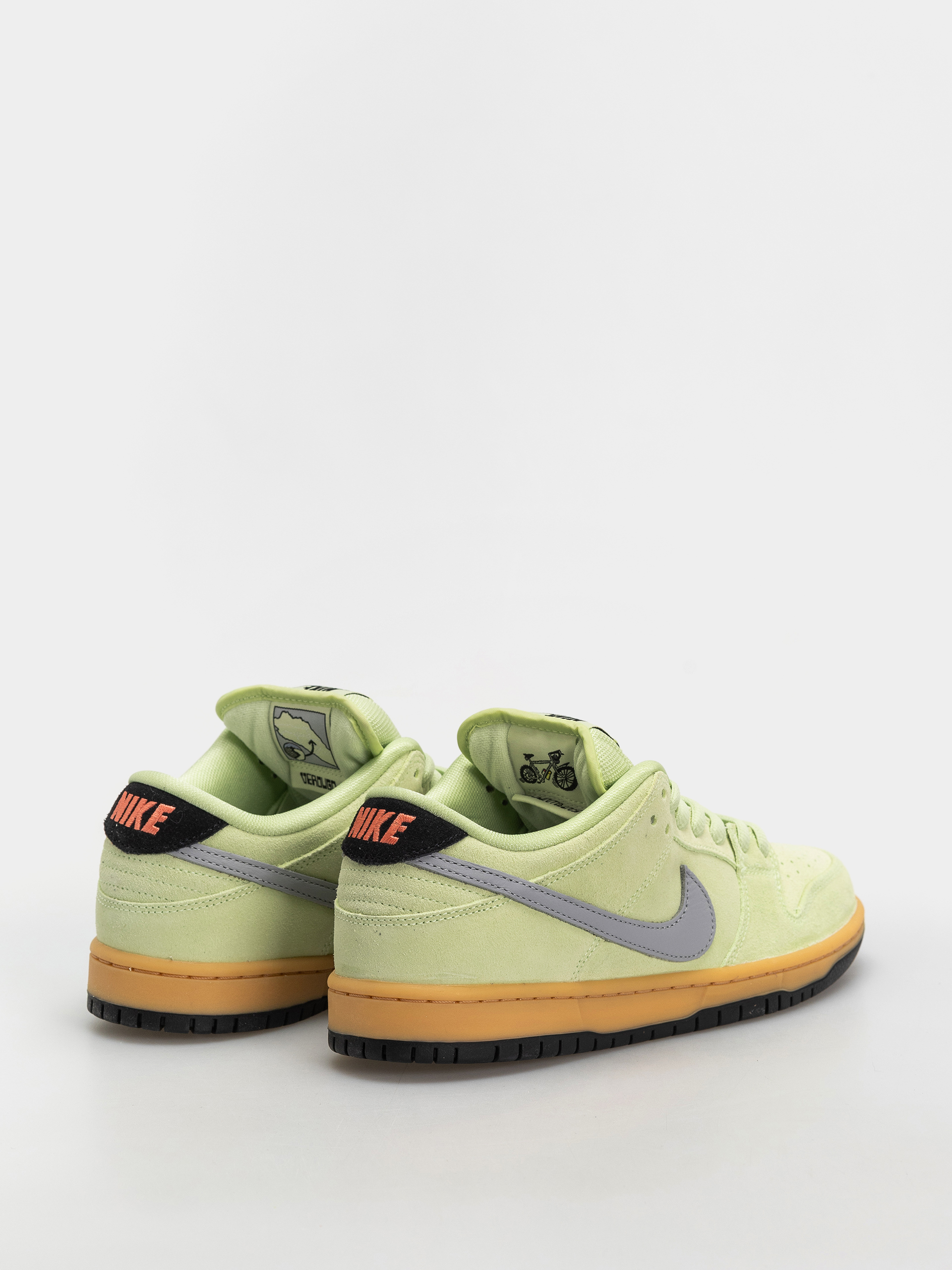 Boty Nike SB Dunk Low Pro Prm (lt liquid lime/wolf grey black)