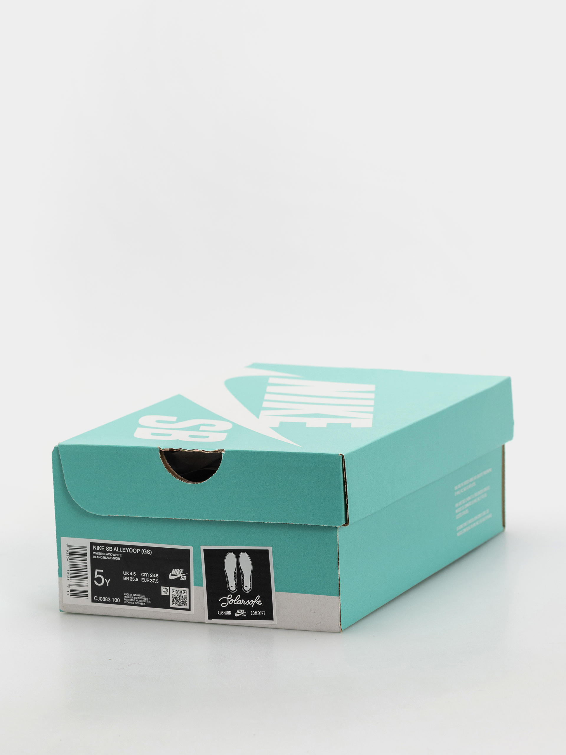 Boty Nike SB Alleyoop JR (white/black white)
