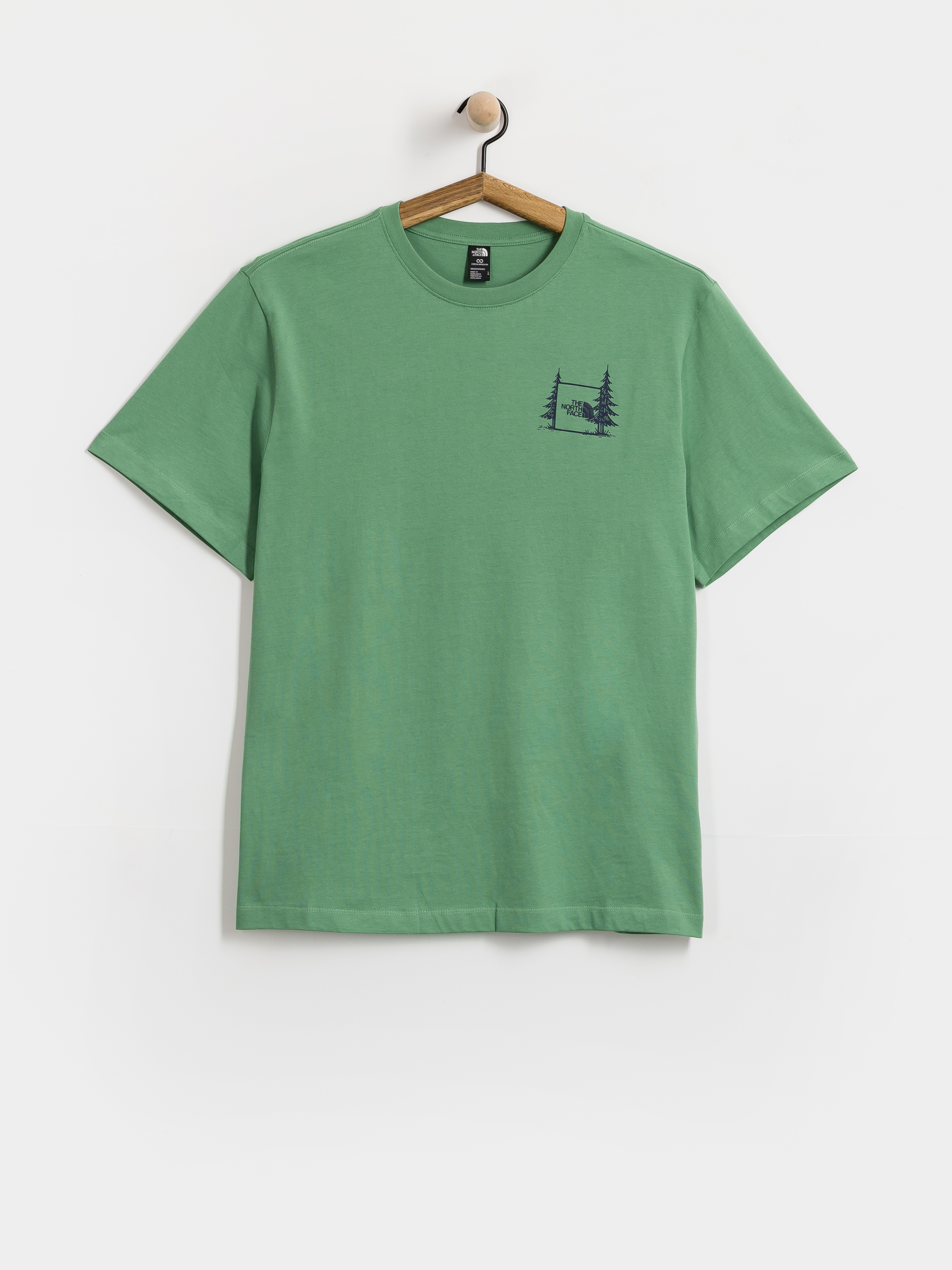Tričko The North Face Camping Relaxed (dimmed algae)
