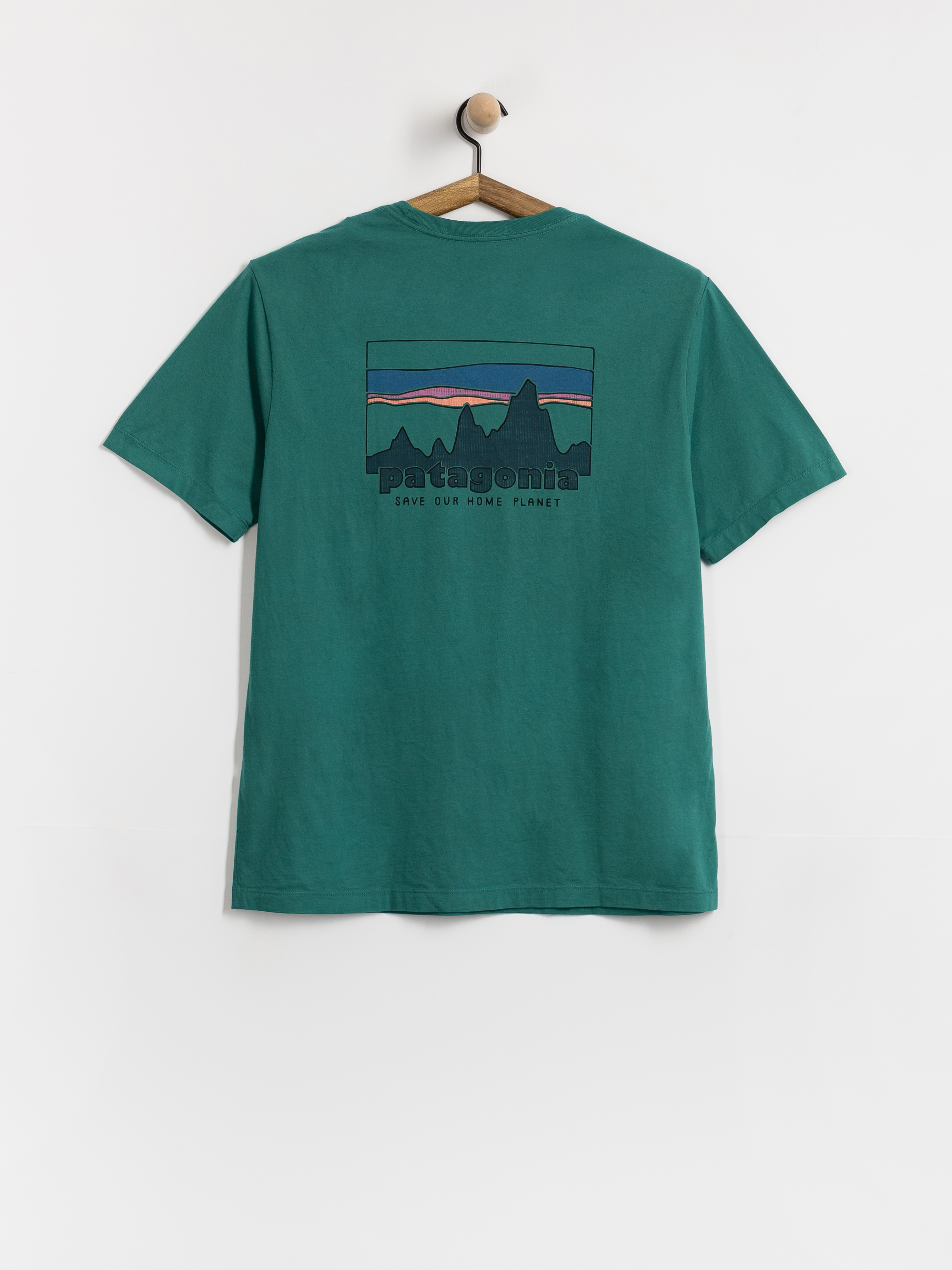 Tričko Patagonia 73 Skyline (gem green)