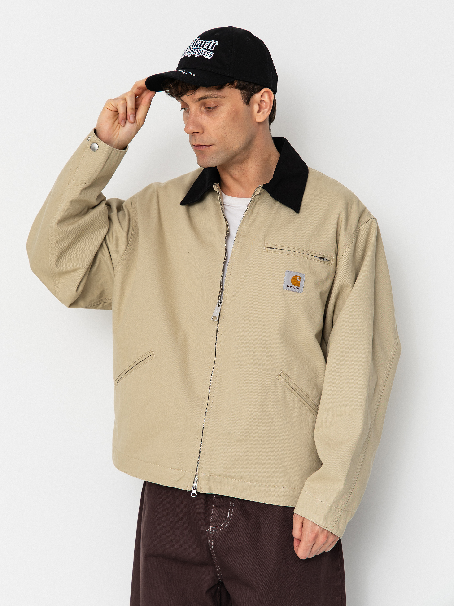Bunda Carhartt WIP OG Detroit (barchan/black)
