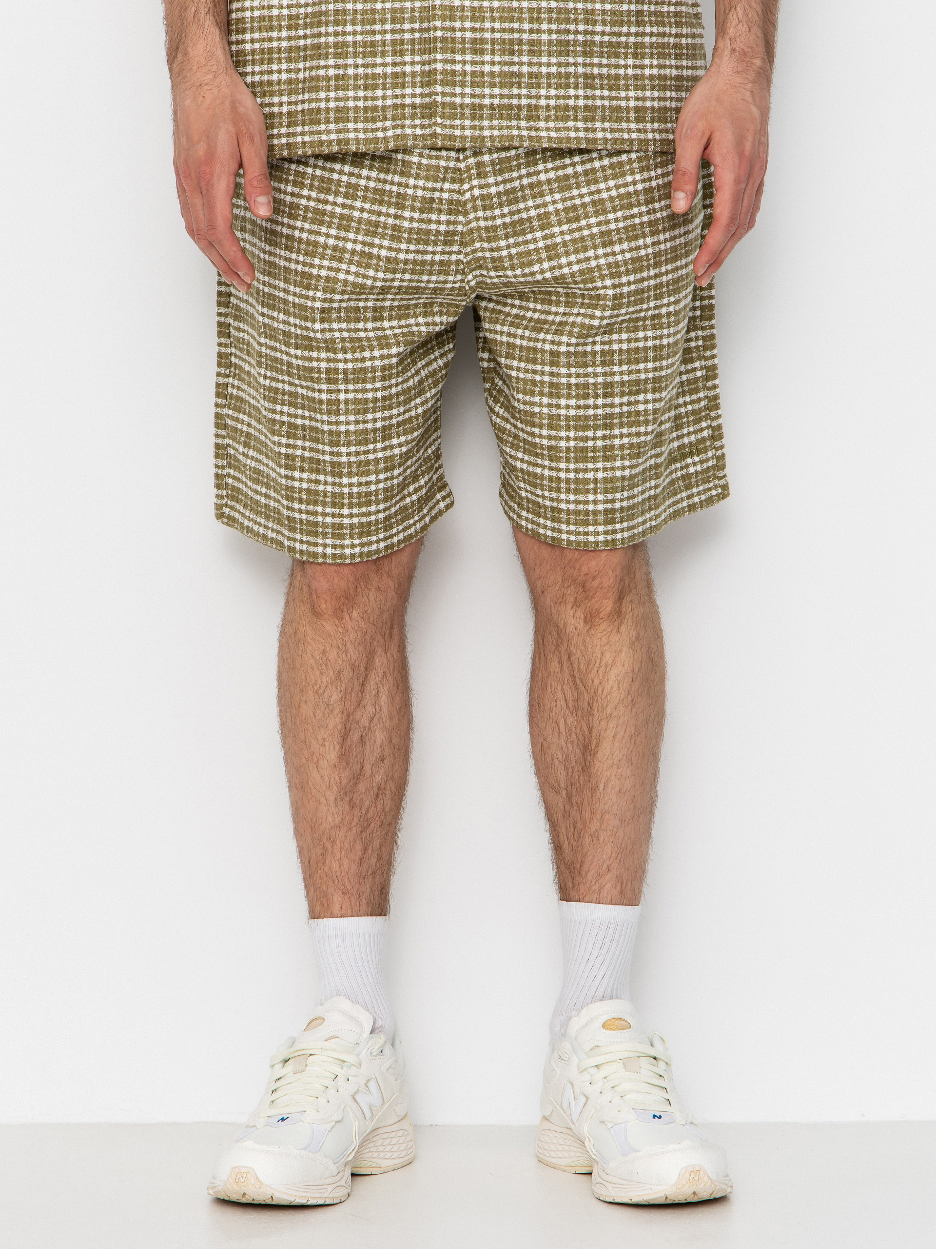 Kraťasy Carhartt WIP Kander (kander check/snake)