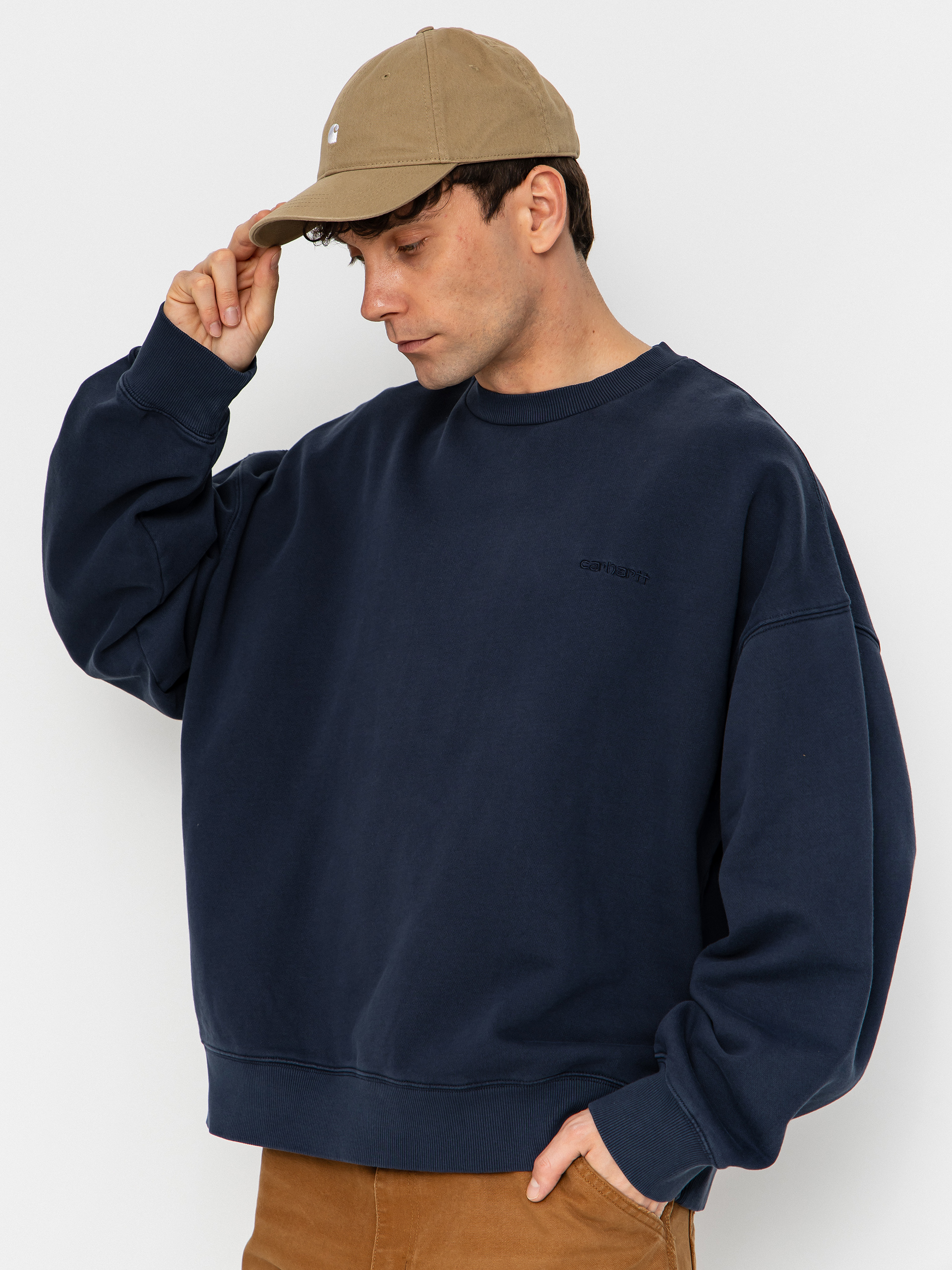 Mikina Carhartt WIP Benton (carbon)