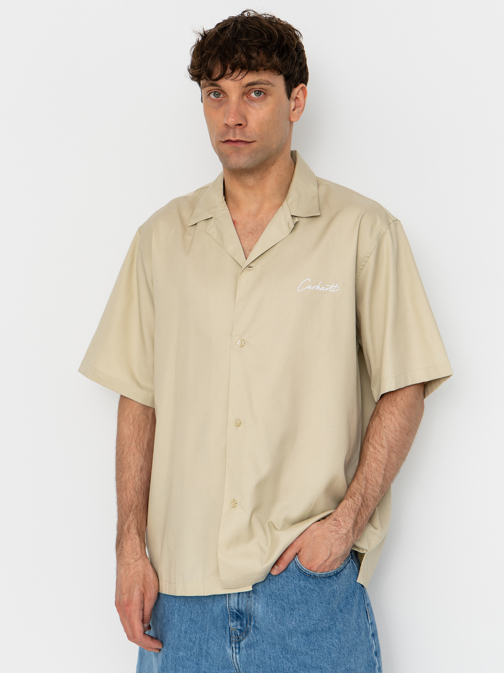 Kou0161ile Carhartt WIP Delray (stone/white)