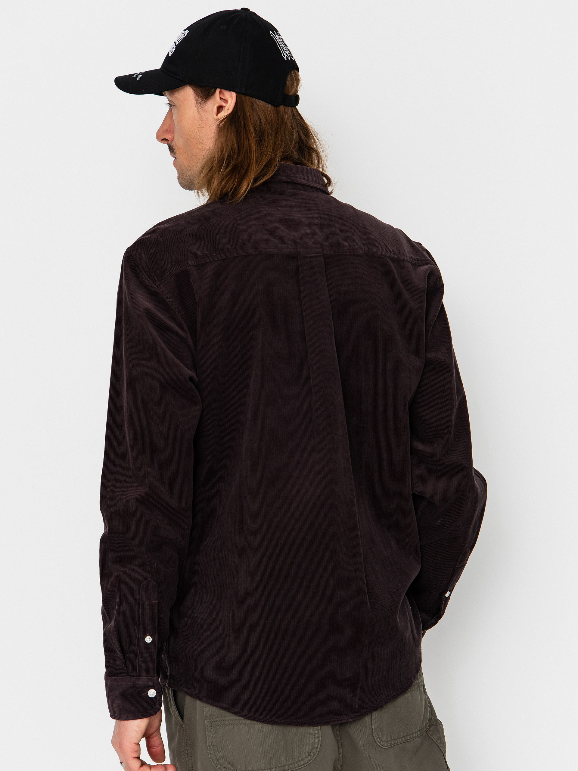 Košile Carhartt WIP Madison Fine Cord (shale/wax)