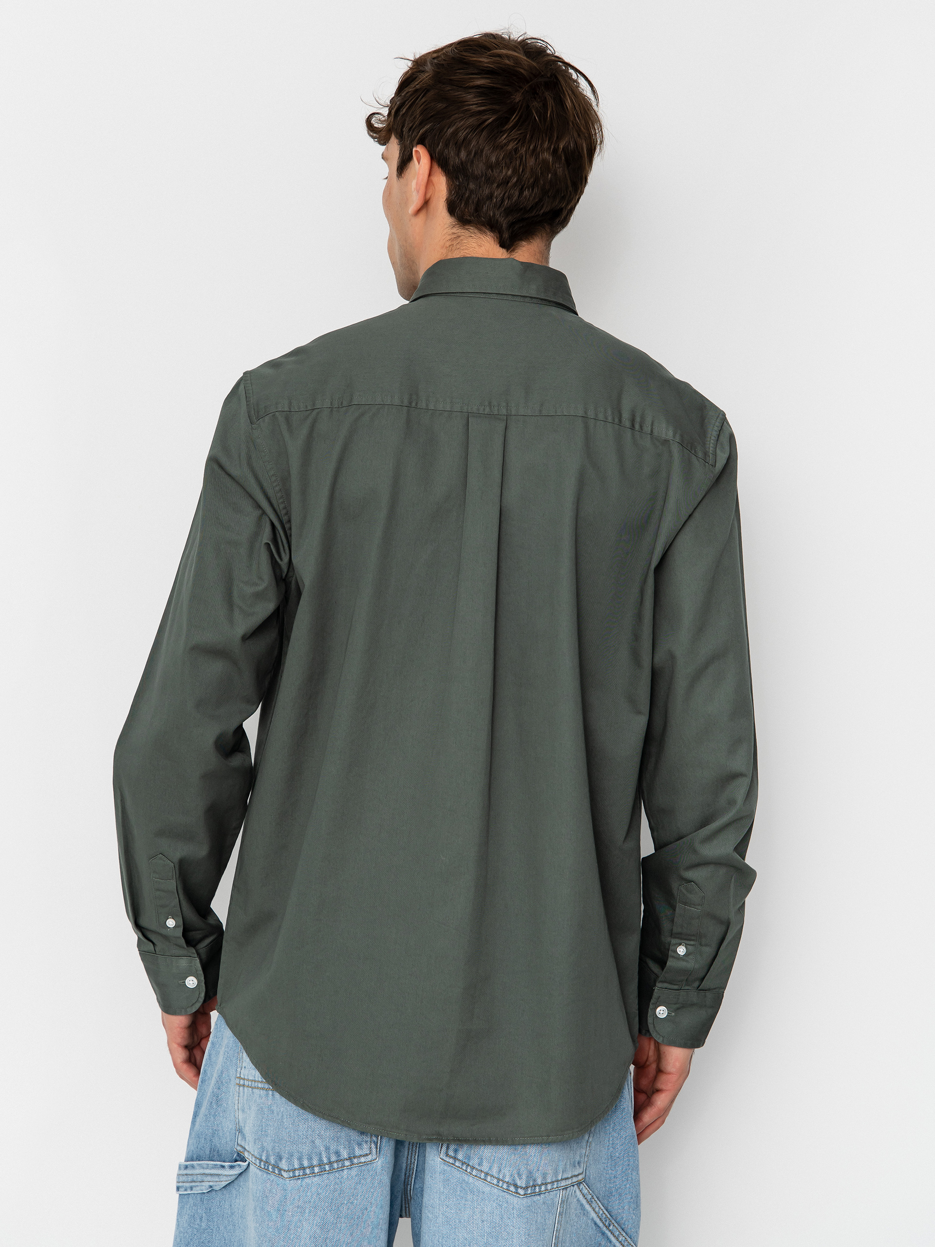 Košile Carhartt WIP Madison (velvet green/white)