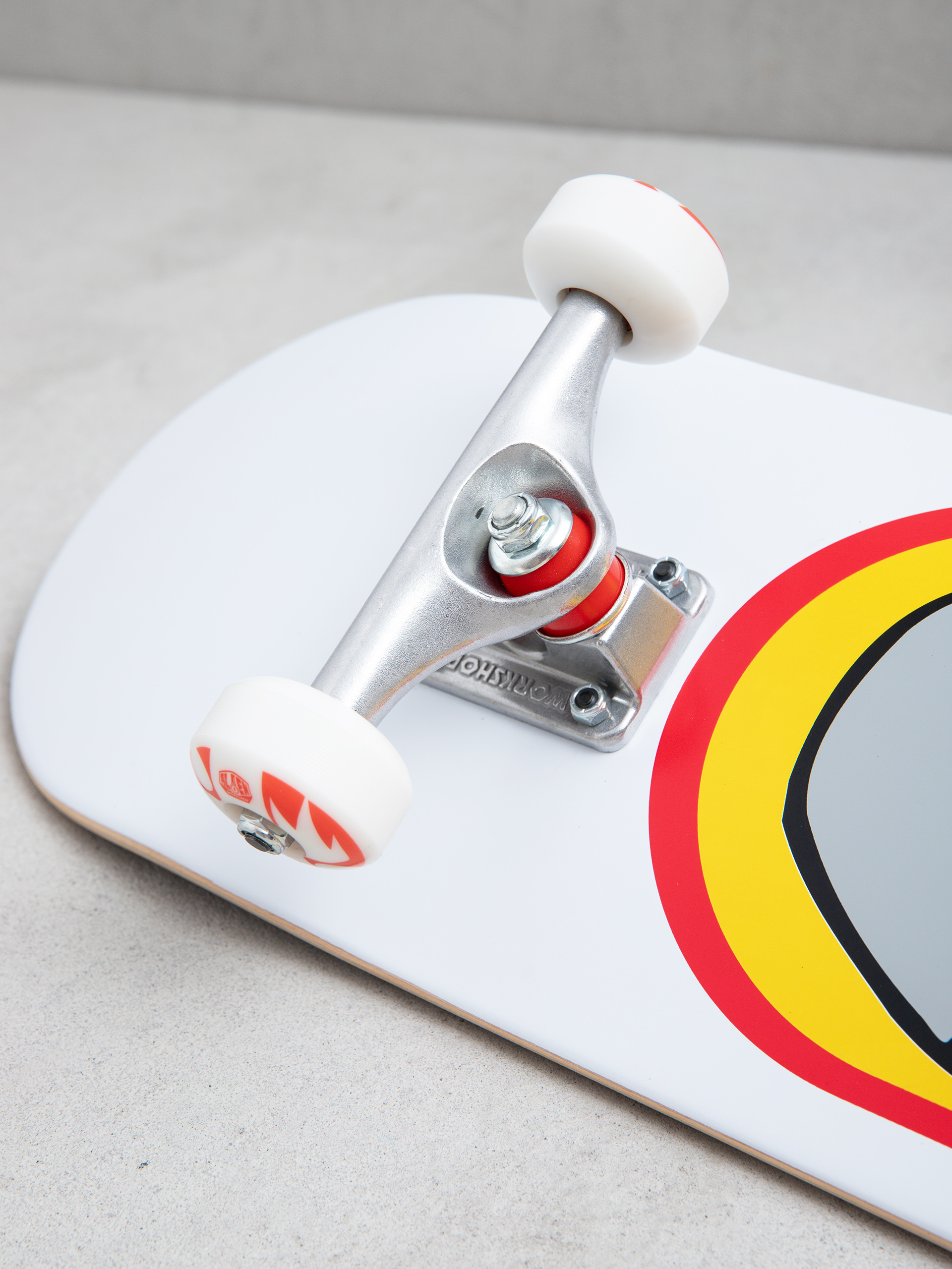 Skateboard Alienworkshop Believe (white)