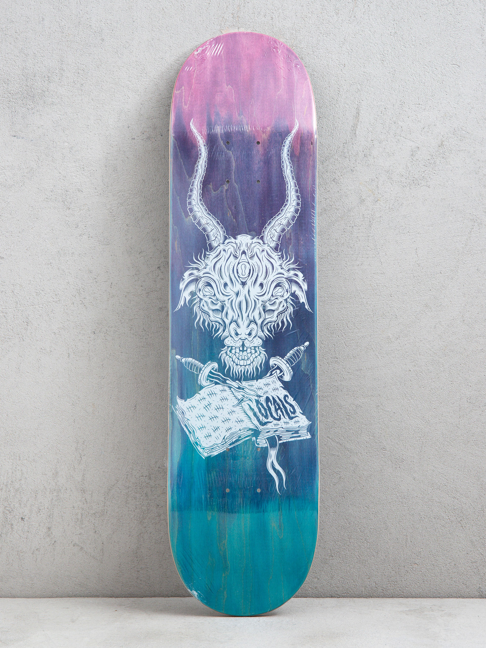 Deska Locals Skateboards Goat (transparent)