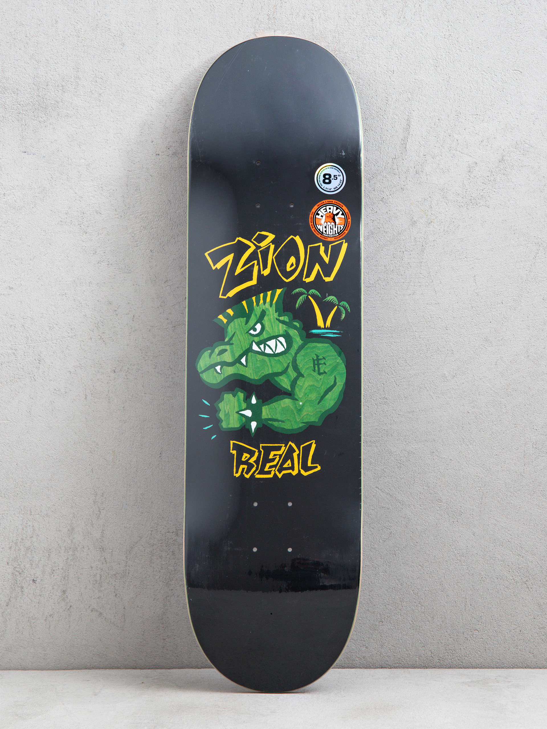 Deska Real Zion Bad Gator Heavy Weight (black)