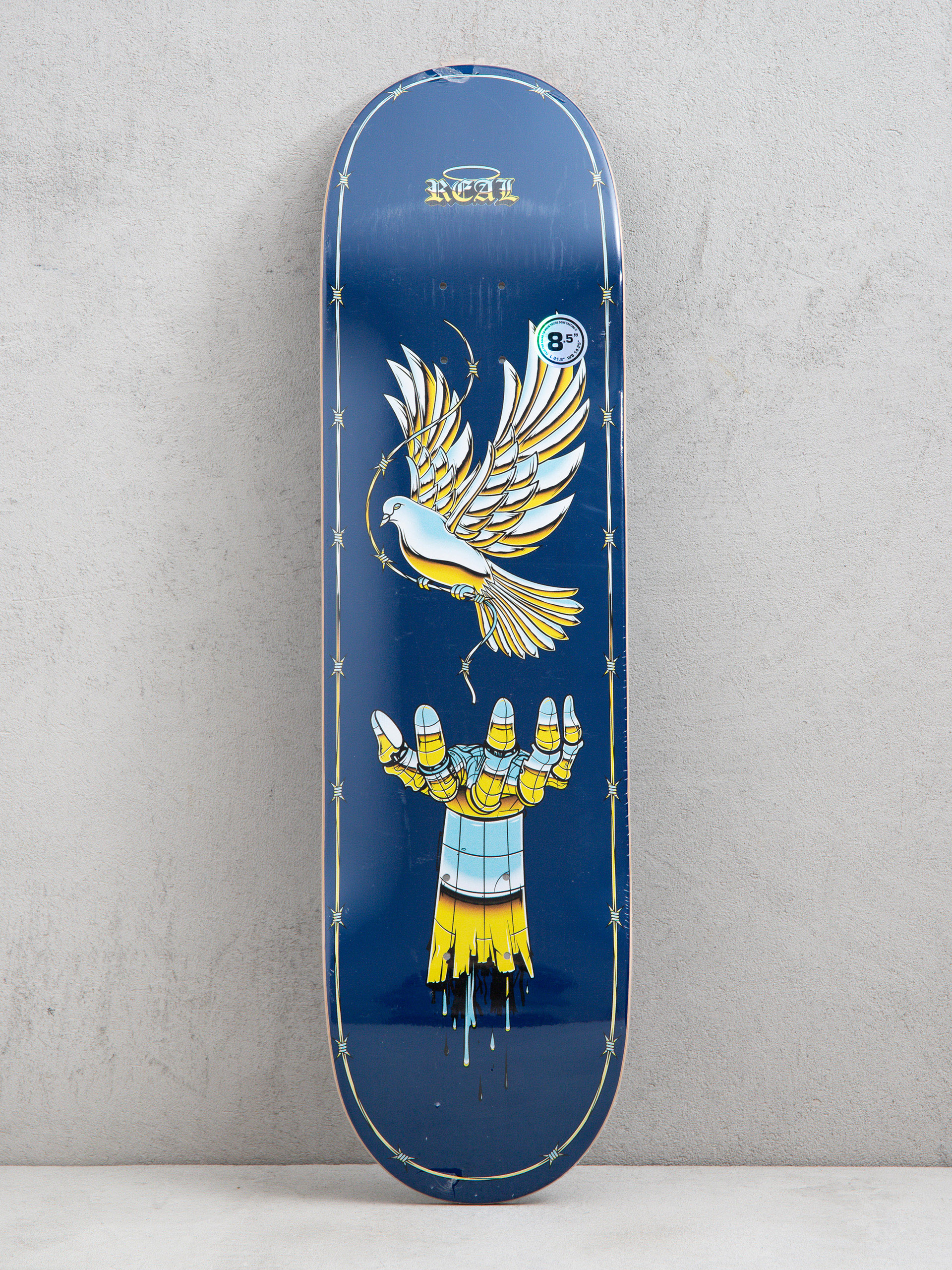 Deska Real Team Synthetic Peace (dk blue)