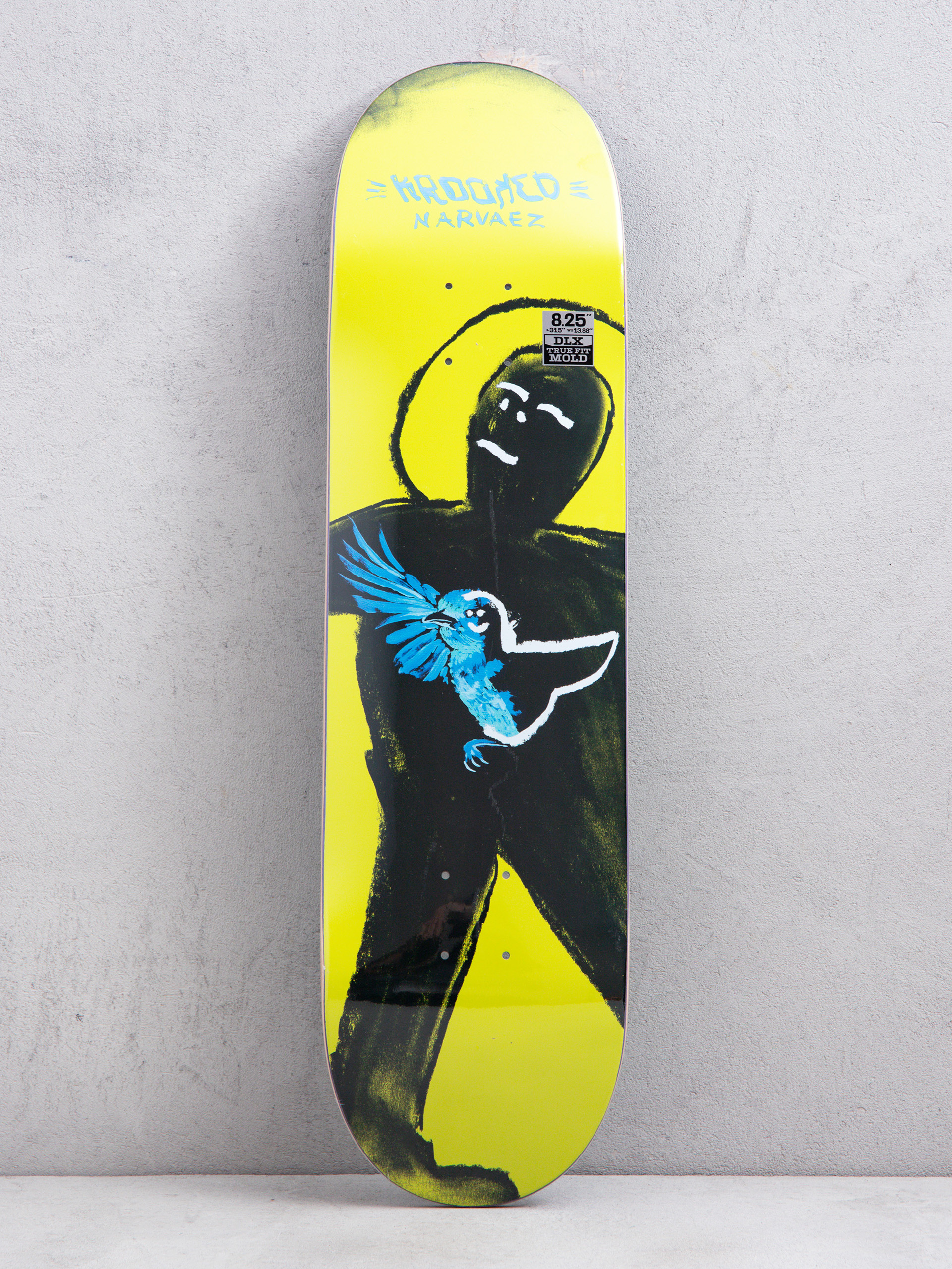 Deska Krooked Narvaez Blue Bird (yellow)