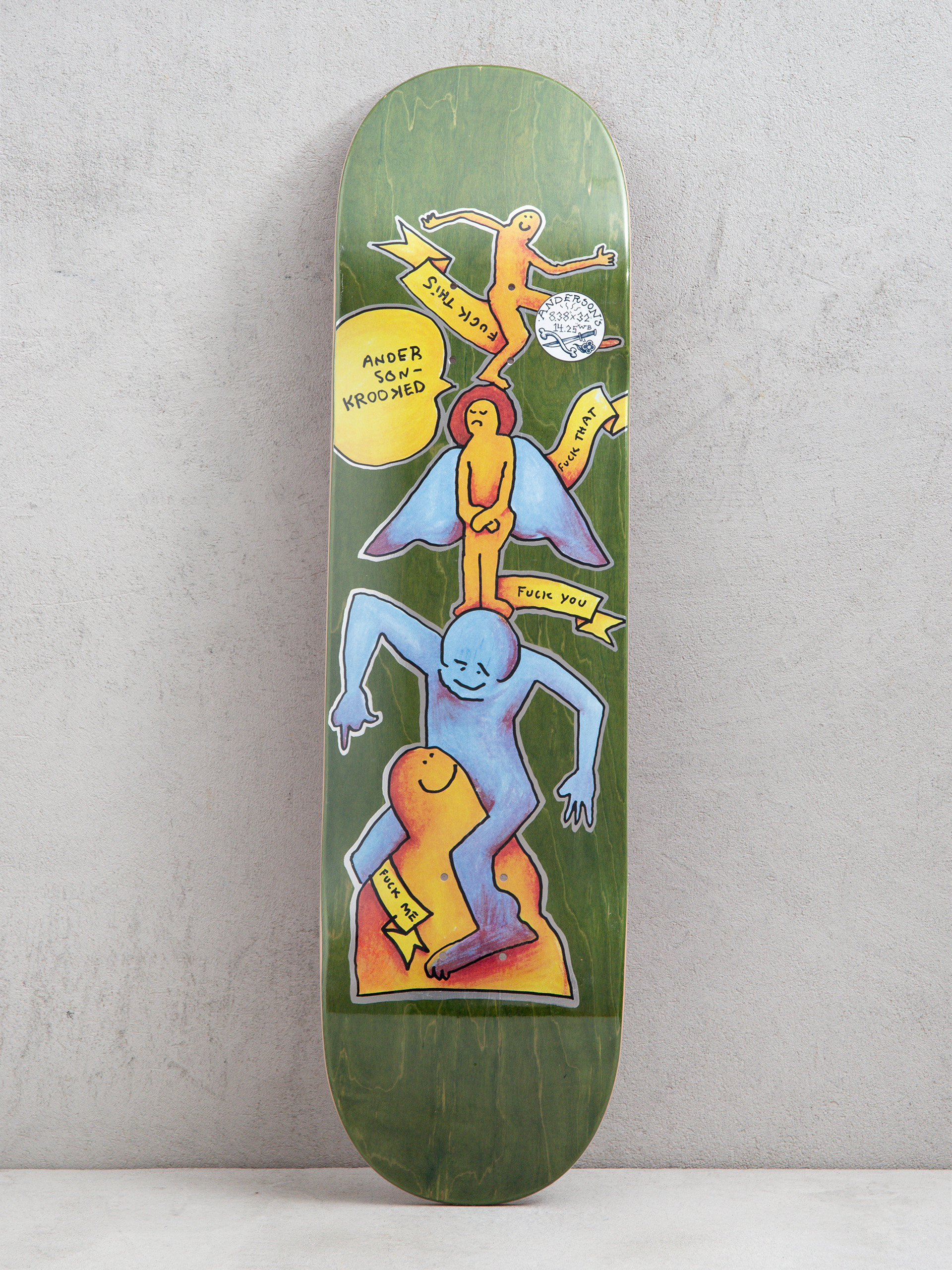 Deska Krooked Manderson Stack