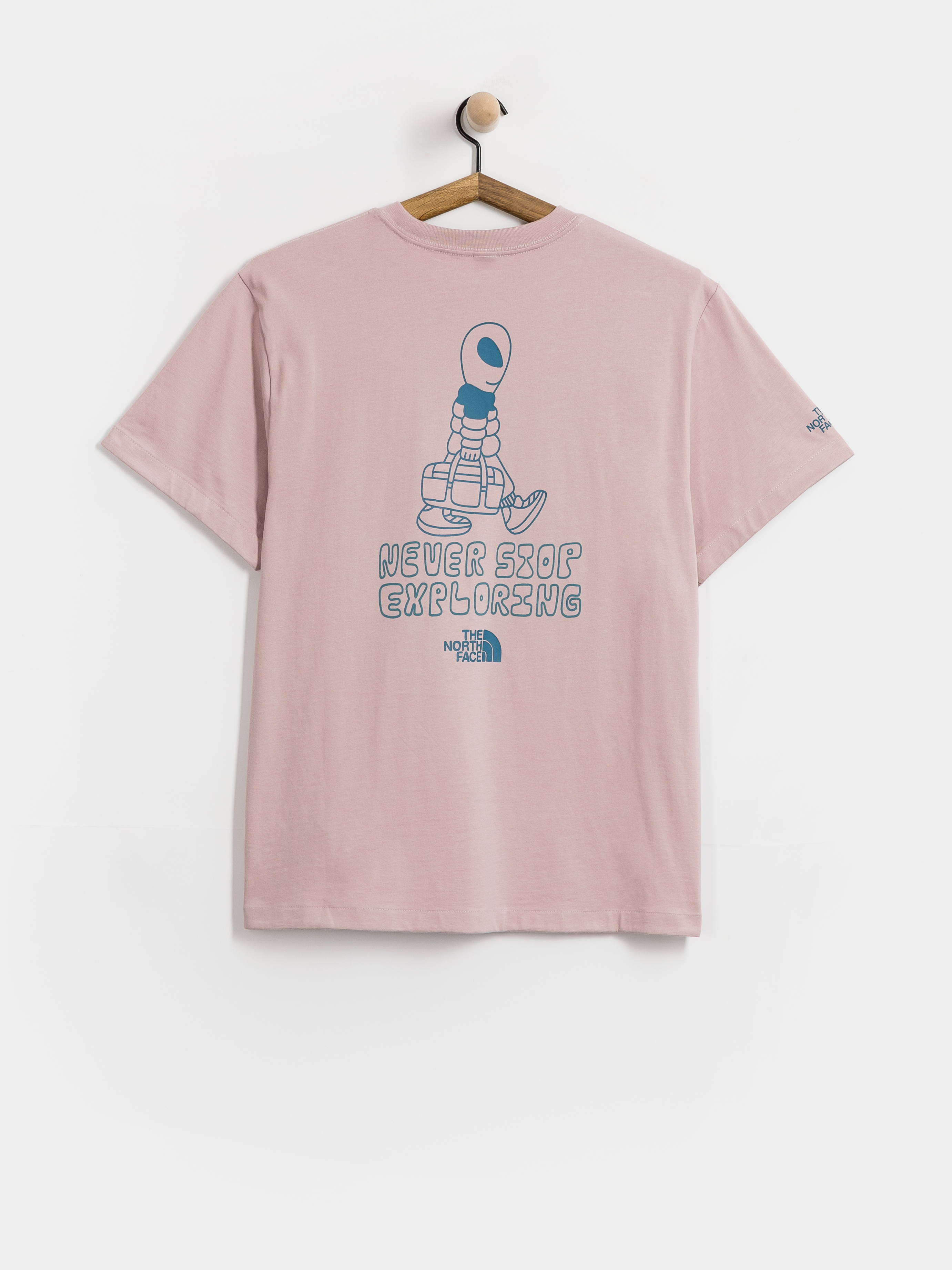 Tričko The North Face Alien Relaxed (metal pink)