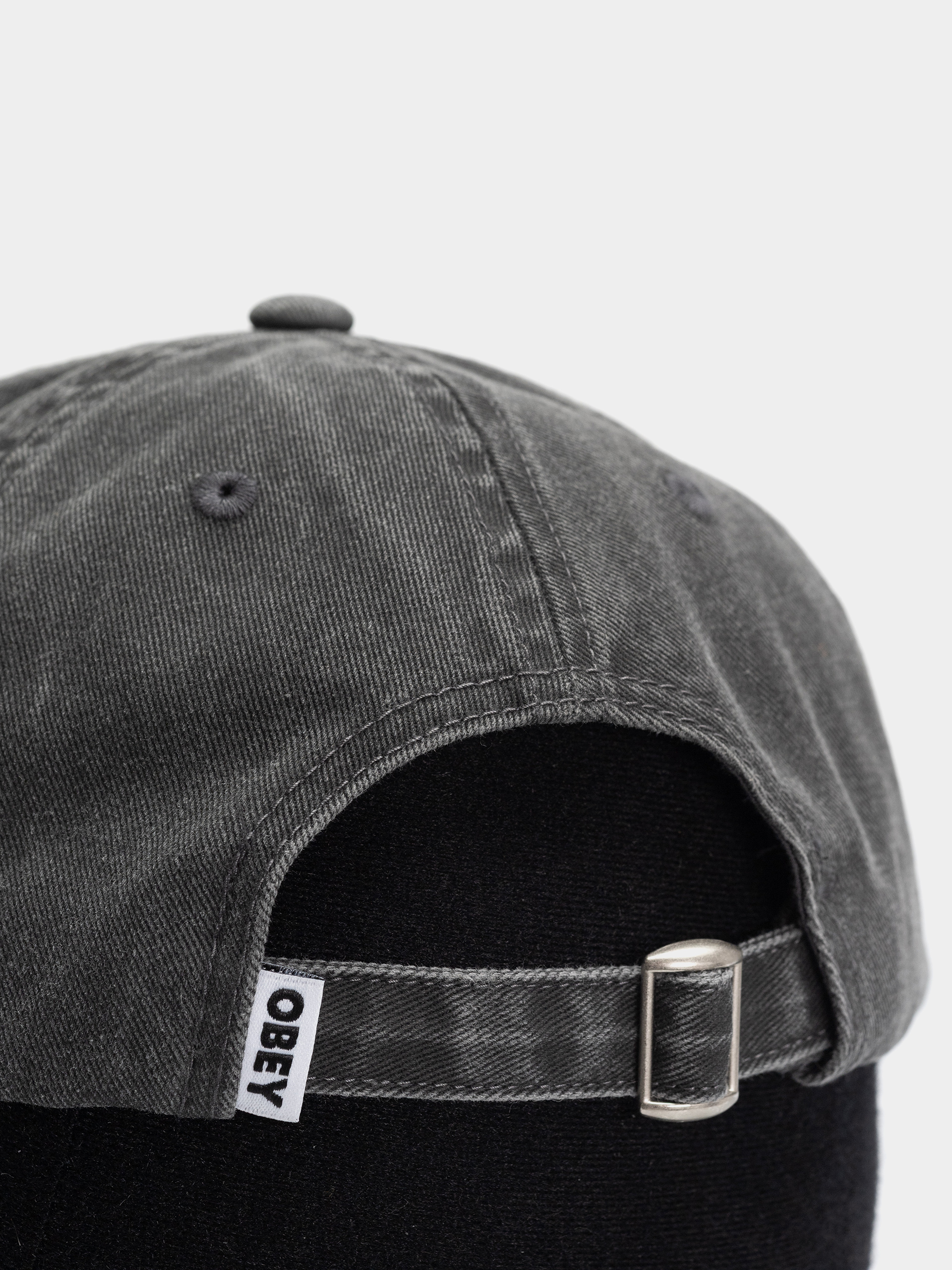 Kšiltovka  OBEY Pigment Signature (pigment black)
