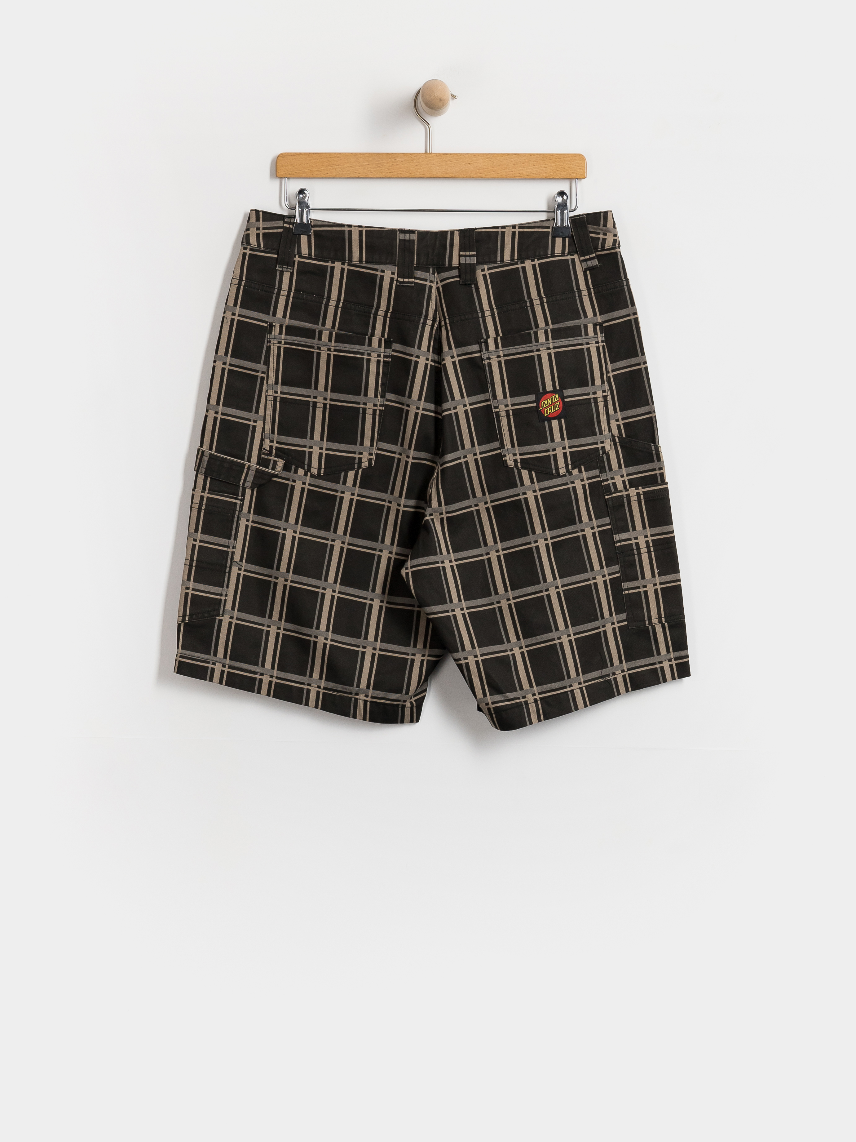 Kraťasy Santa Cruz Carpenter Big (black check)
