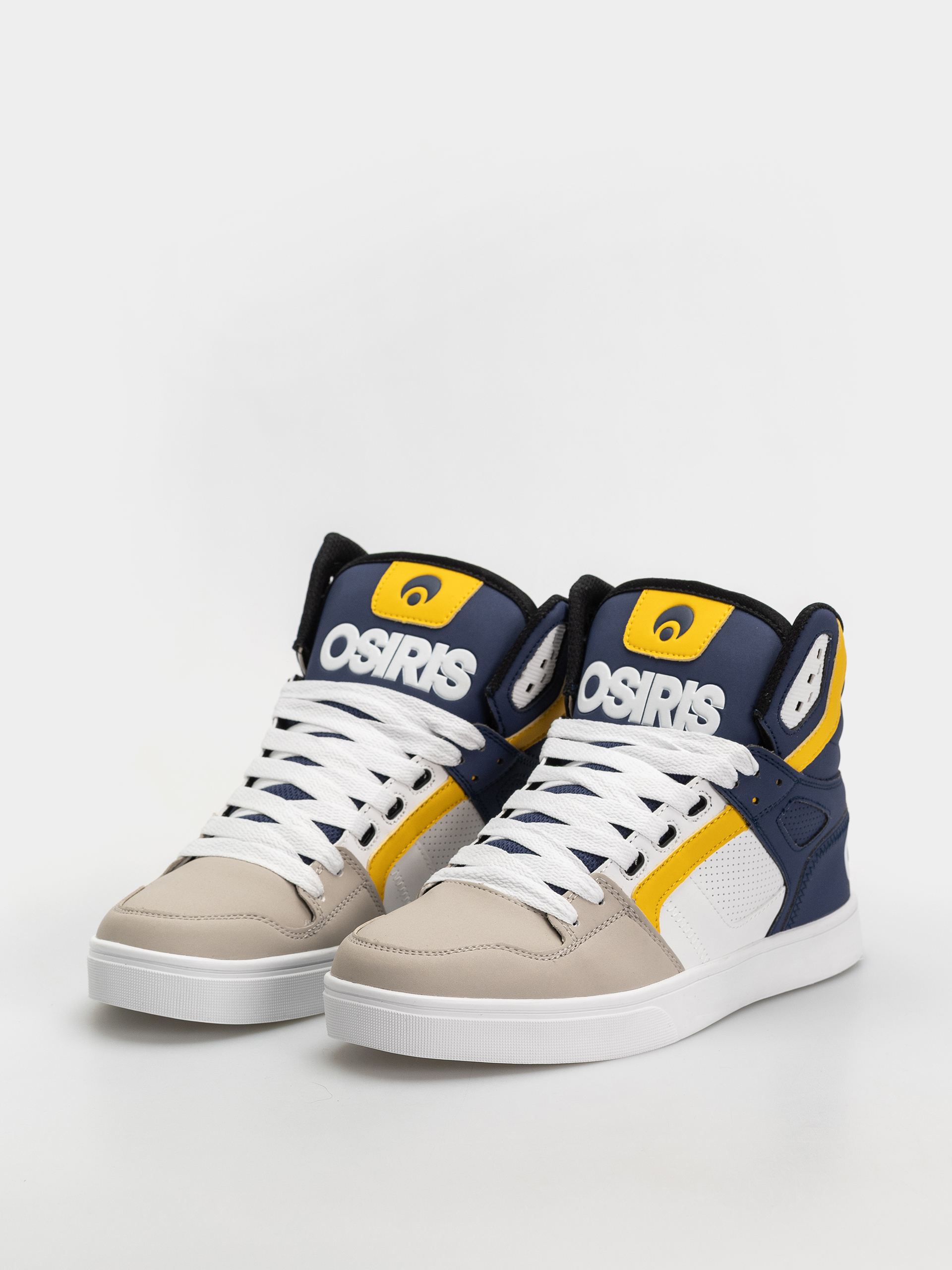 Boty Osiris Clone (white/navy/tan)