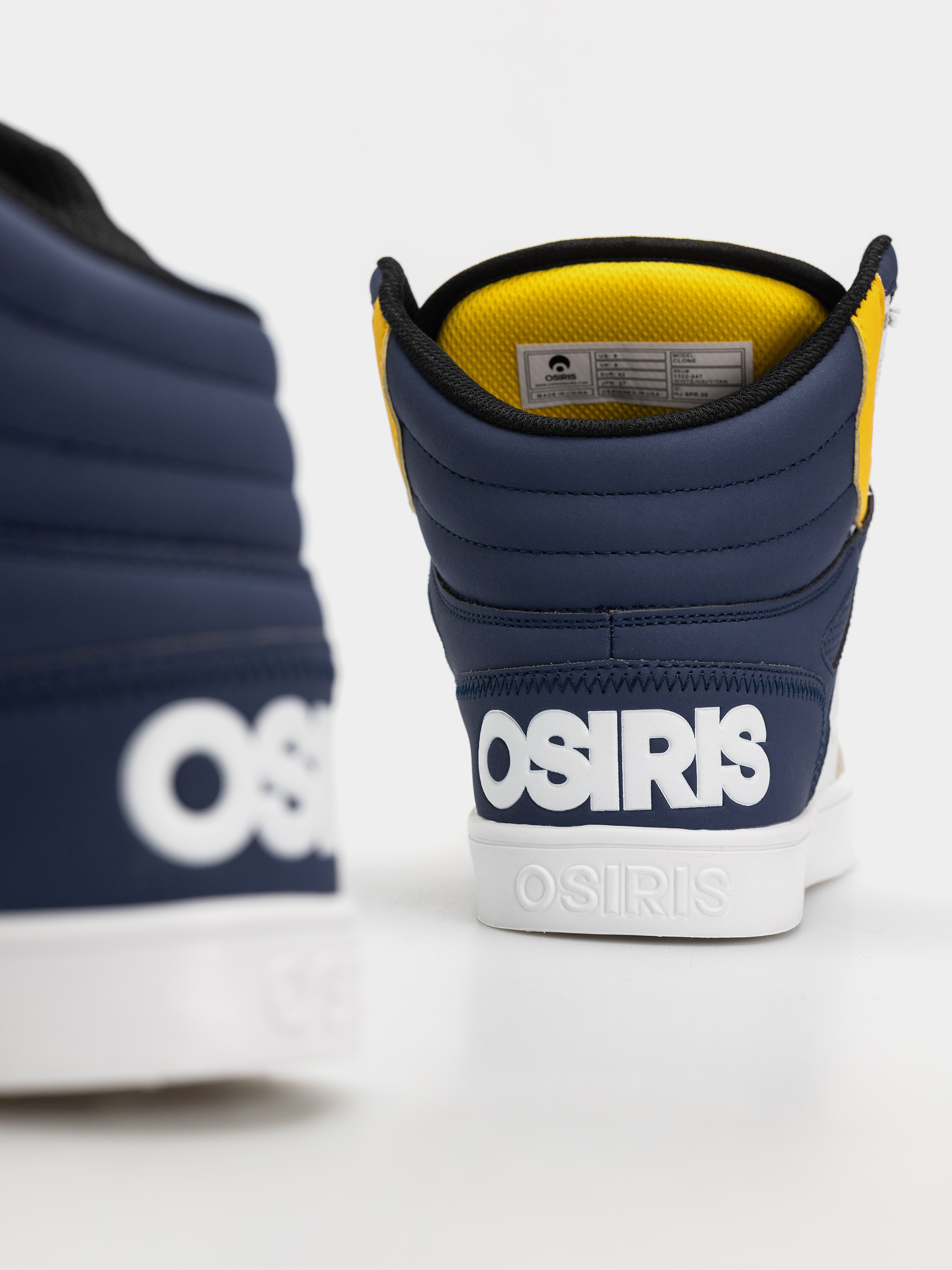 Boty Osiris Clone (white/navy/tan)