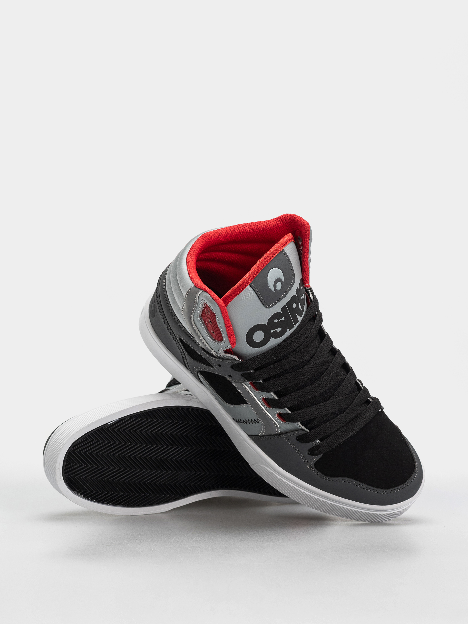 Boty Osiris Clone (black/grey/red)