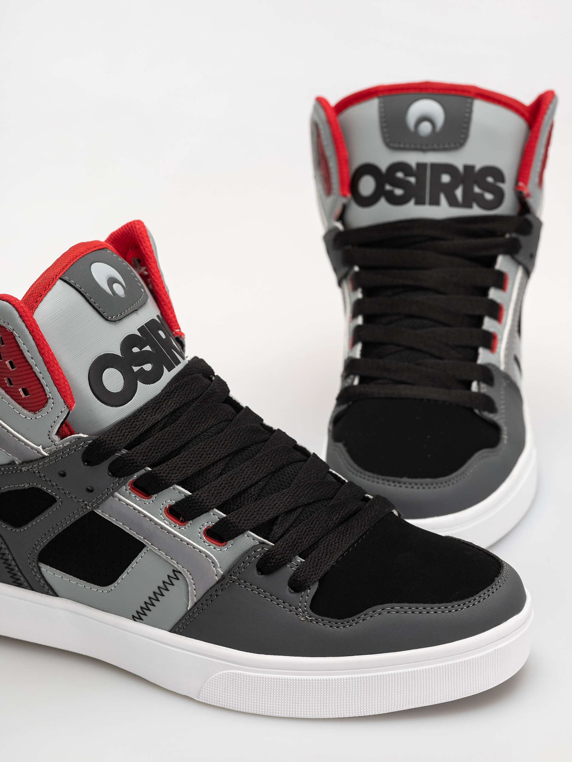Boty Osiris Clone (black/grey/red)