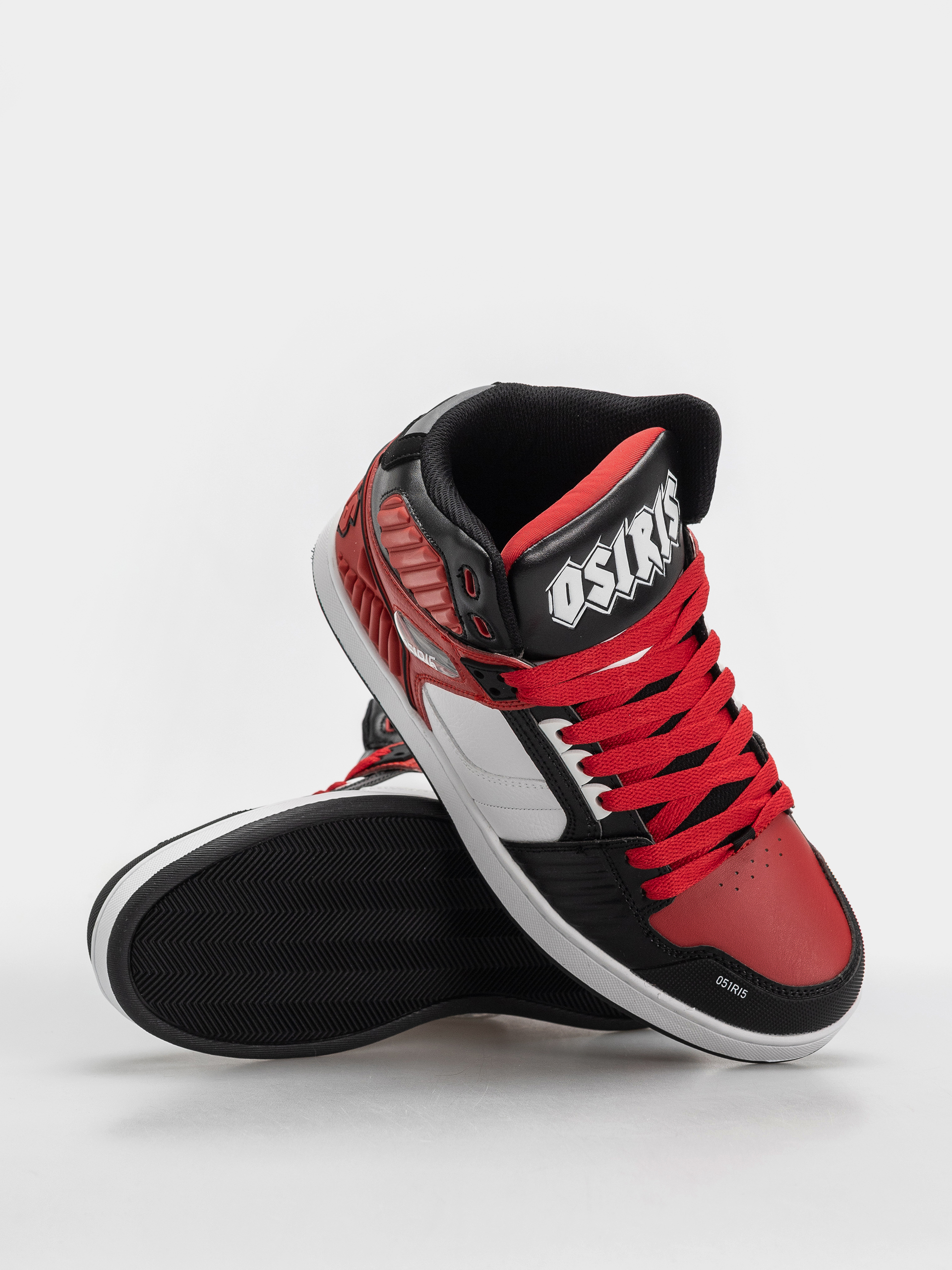 Boty Osiris Nyc 83 Xrp (white/red/black)