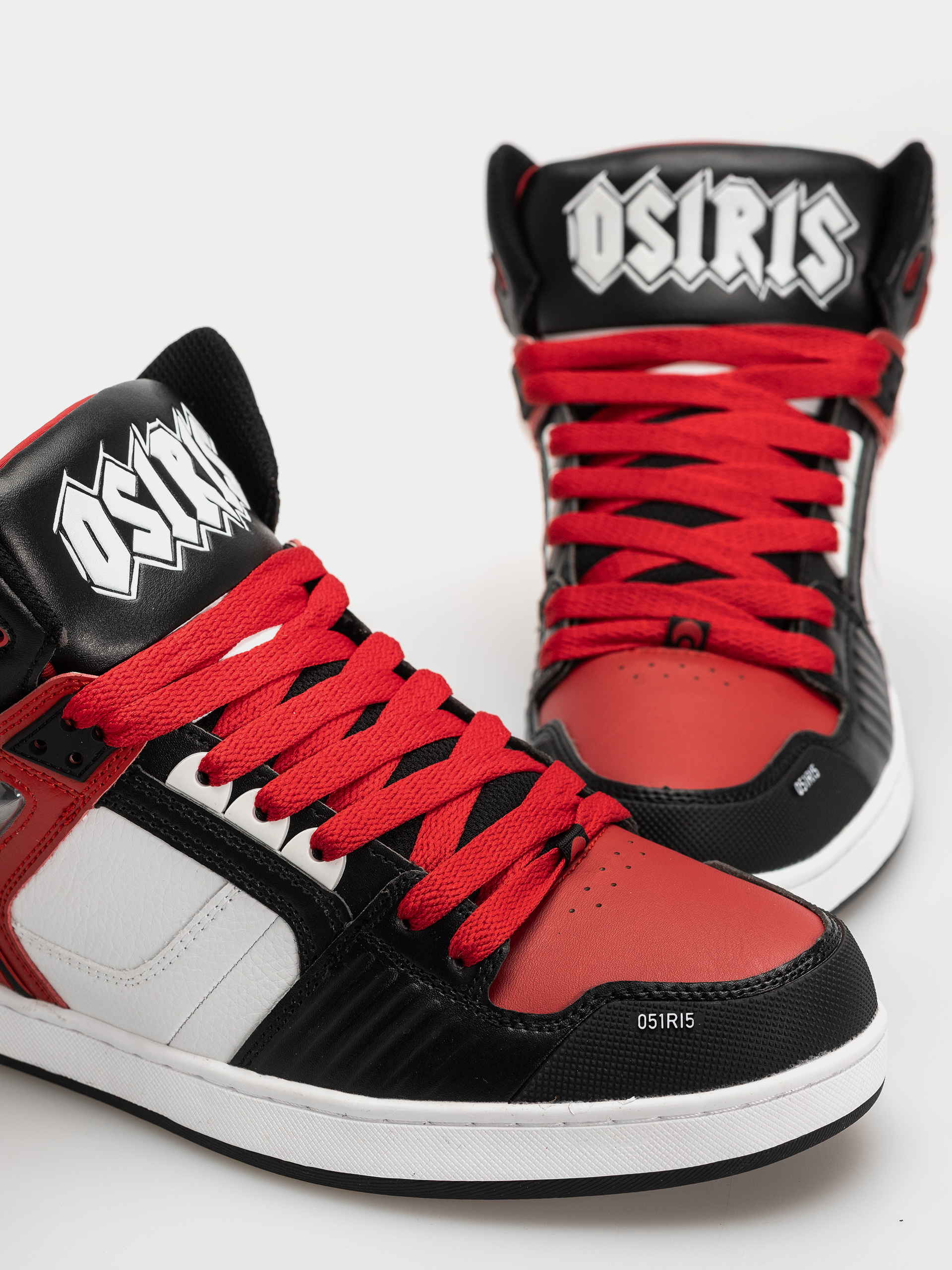 Boty Osiris Nyc 83 Xrp (white/red/black)