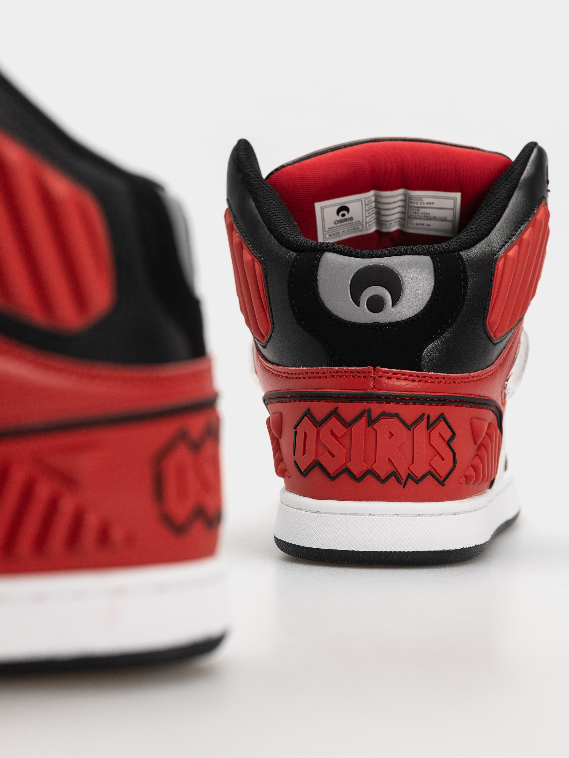 Boty Osiris Nyc 83 Xrp (white/red/black)