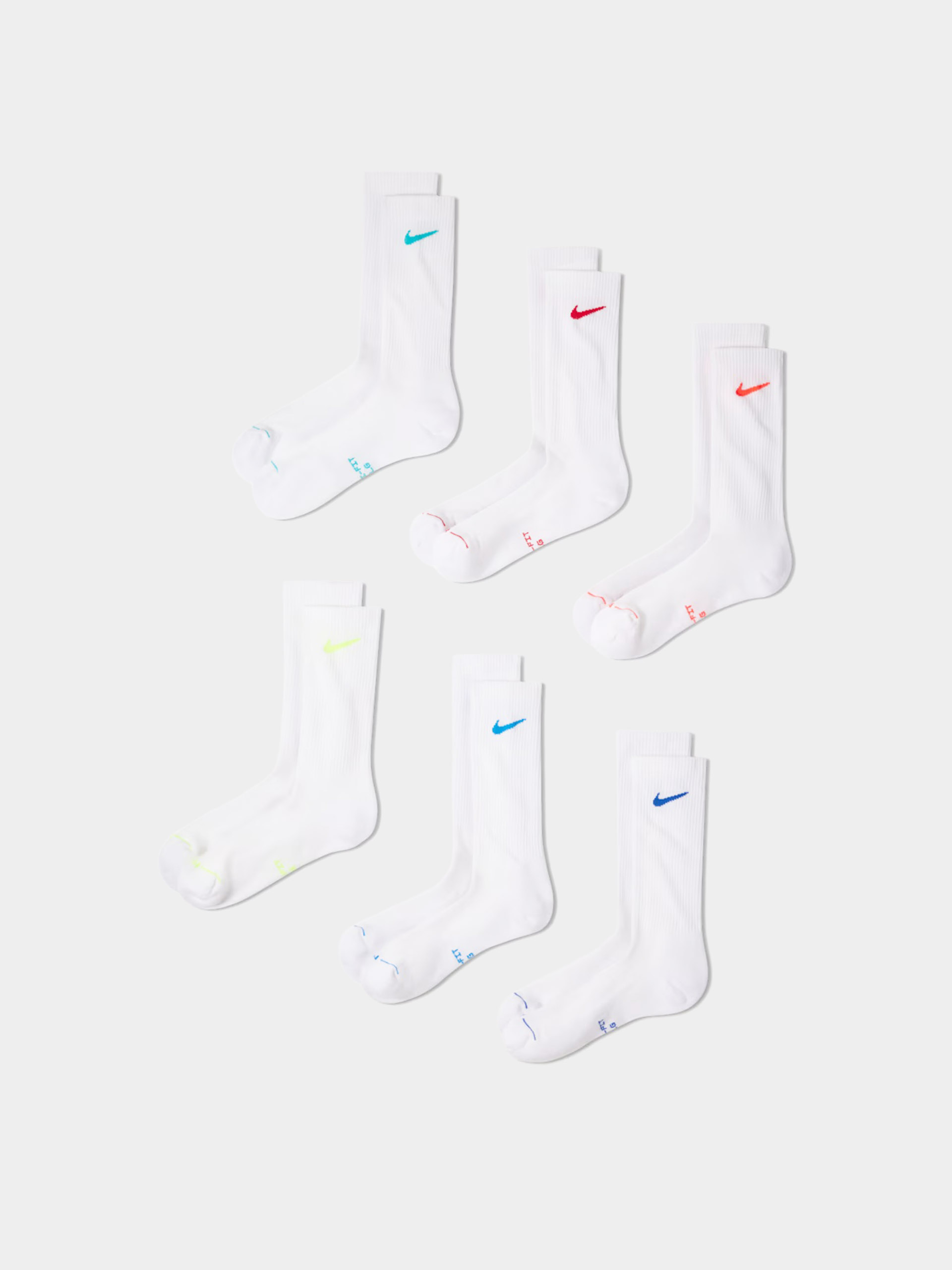 Ponou017eky Nike SB Everyday Elevated Crew 6p (multi/color)