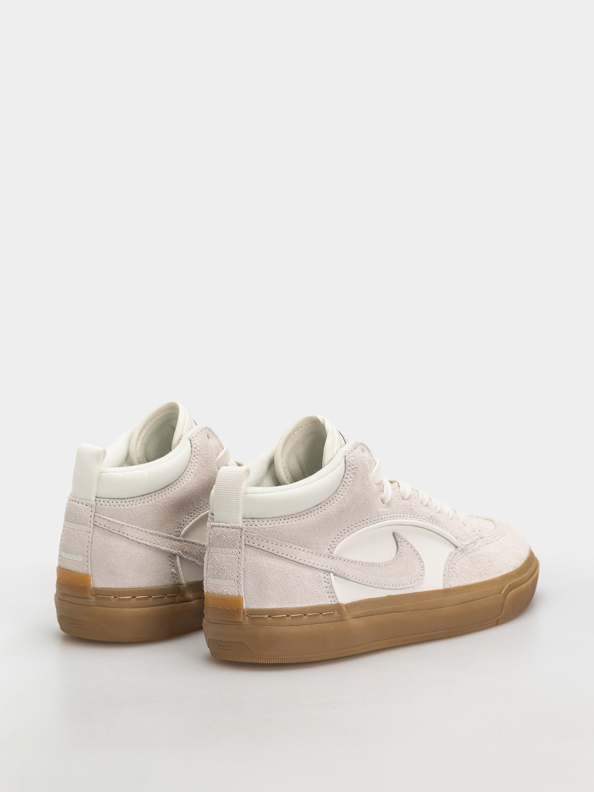 Boty Nike SB React Leo (sail/sail/sail/gum light brown)