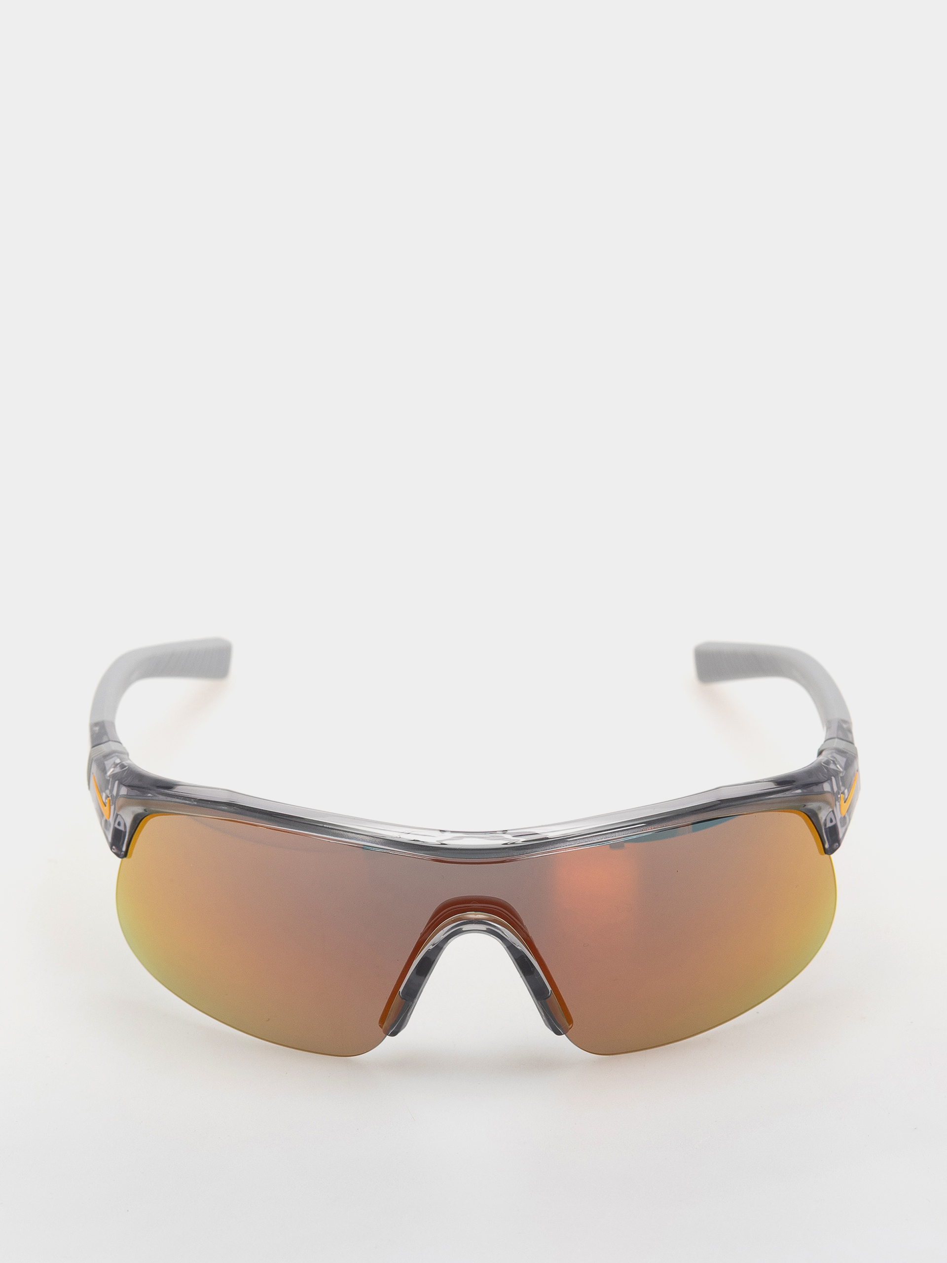 Sluneční brýle Nike Show X1 (shiny wolf grey/orange mirror)