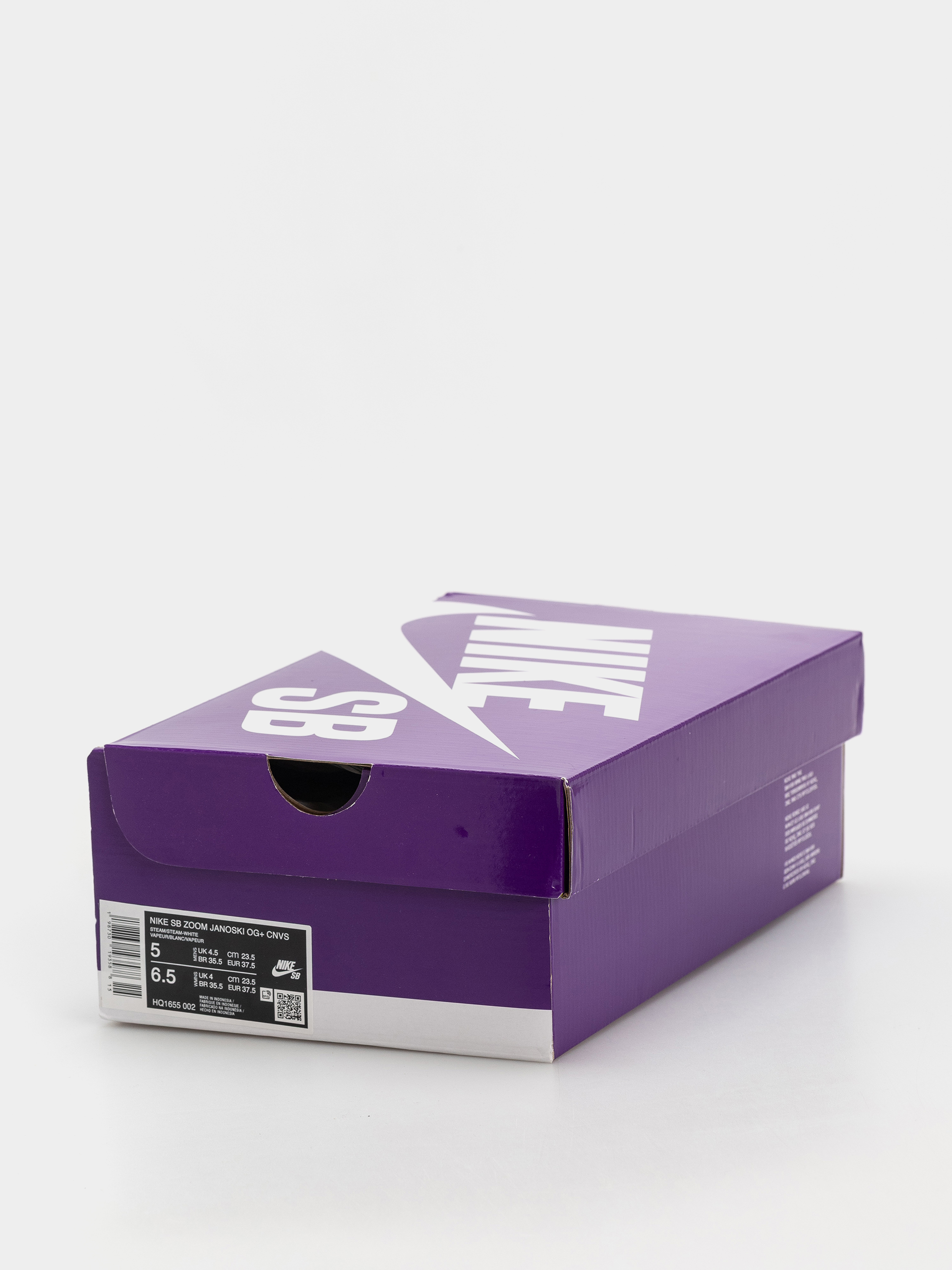 Boty Nike SB Zoom Janoski OG+ Canvas (steam/steam/white/gum light brown)