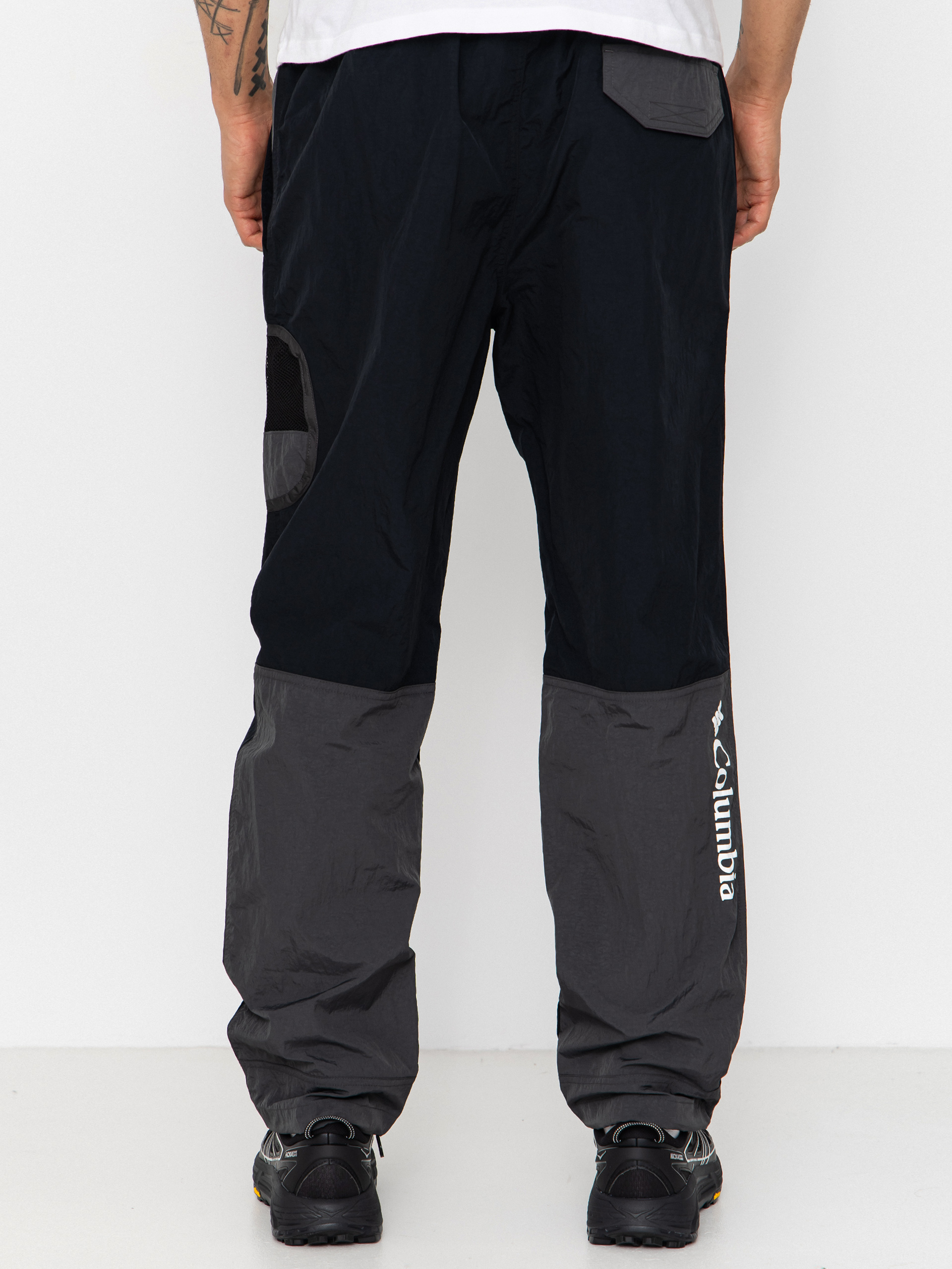 Kalhoty Columbia Challenger Windbreaker (black/shark)