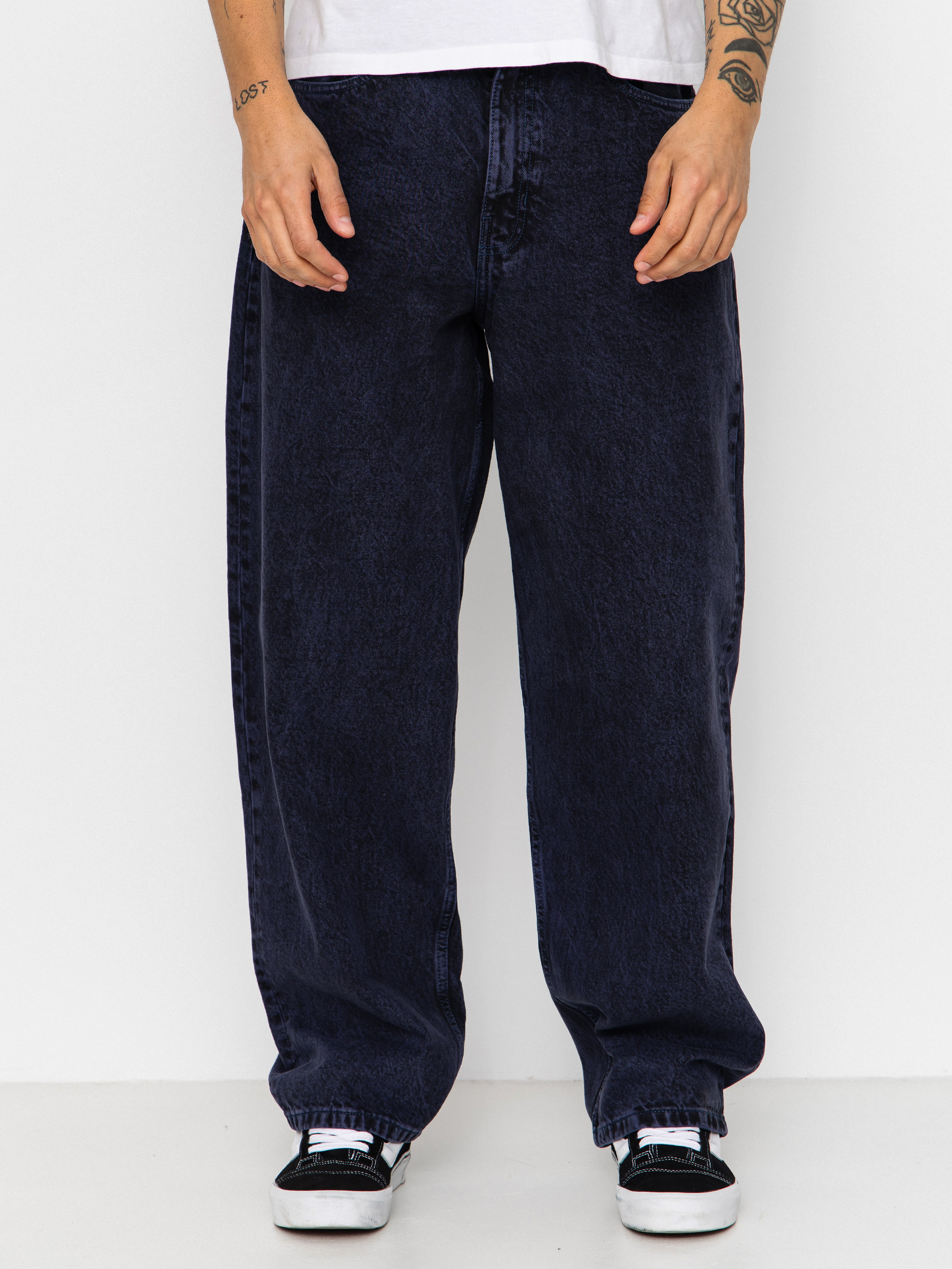 Kalhoty Vans Check 5 Baggy Acid Overdyed Denim