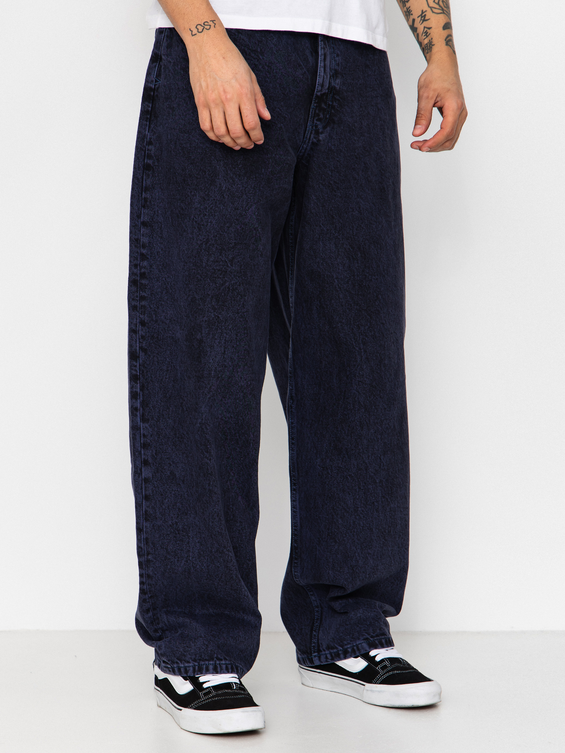 Kalhoty Vans Check 5 Baggy Acid Overdyed Denim (deep indigo)