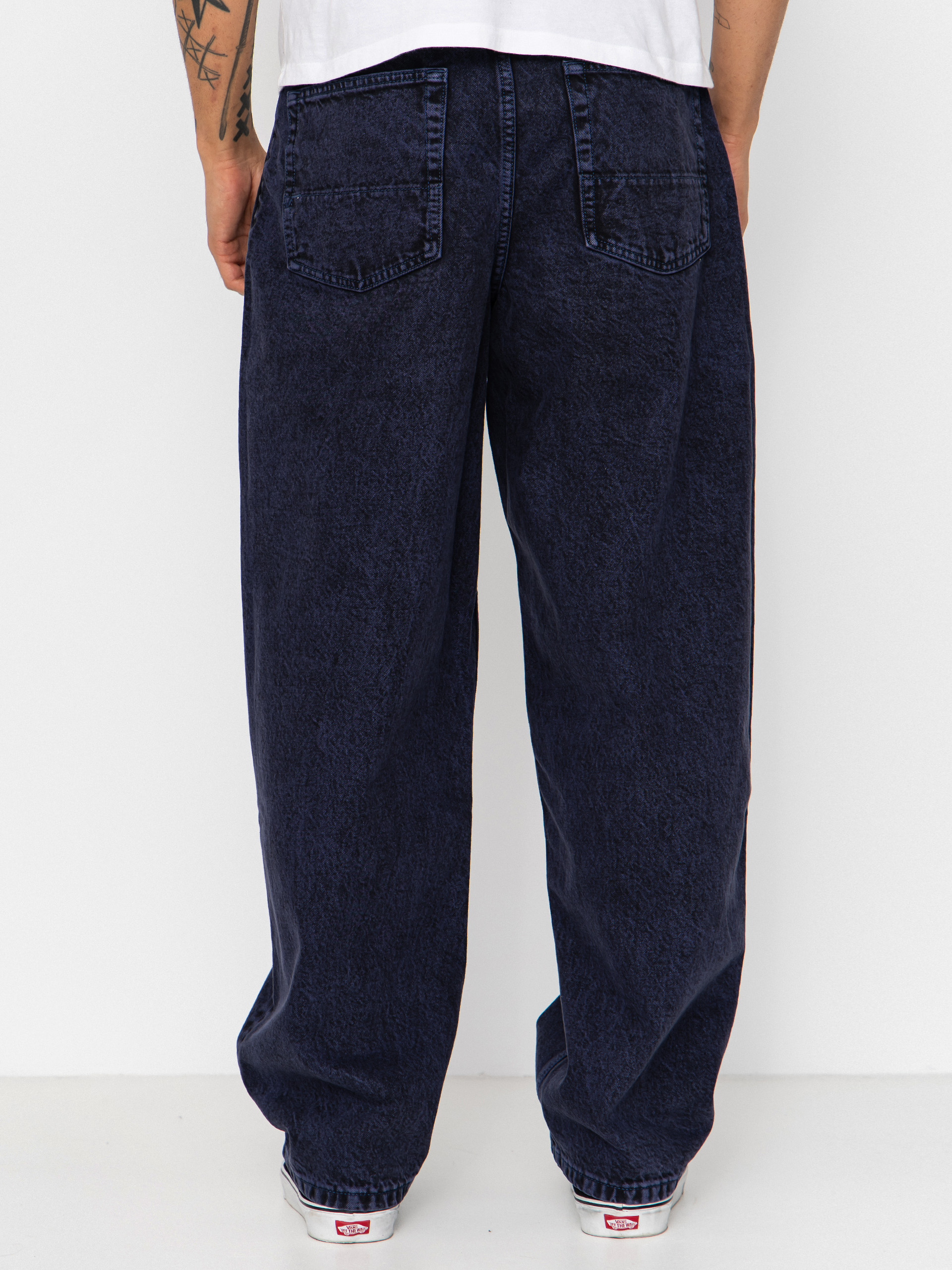 Kalhoty Vans Check 5 Baggy Acid Overdyed Denim (deep indigo)
