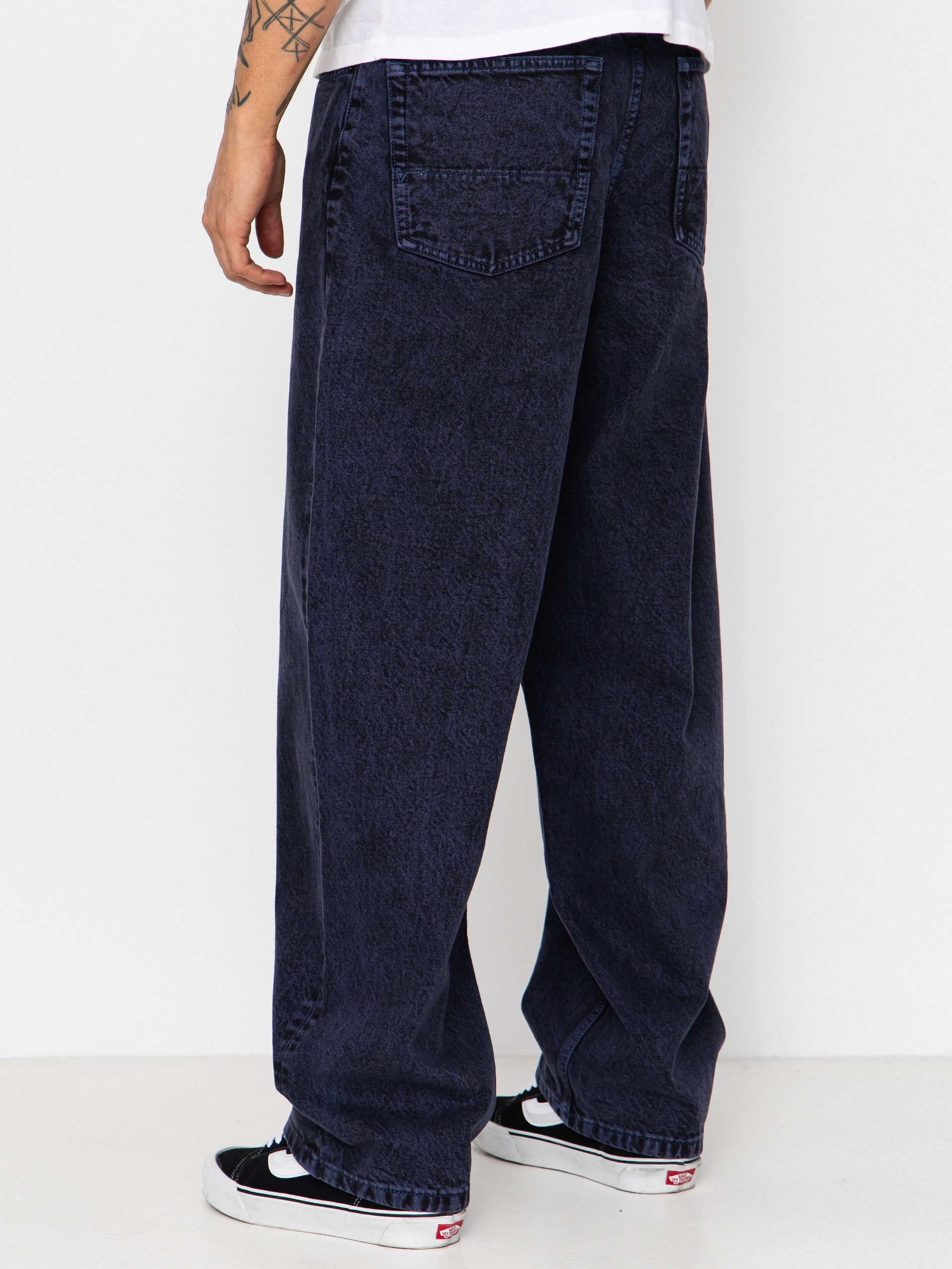 Kalhoty Vans Check 5 Baggy Acid Overdyed Denim (deep indigo)