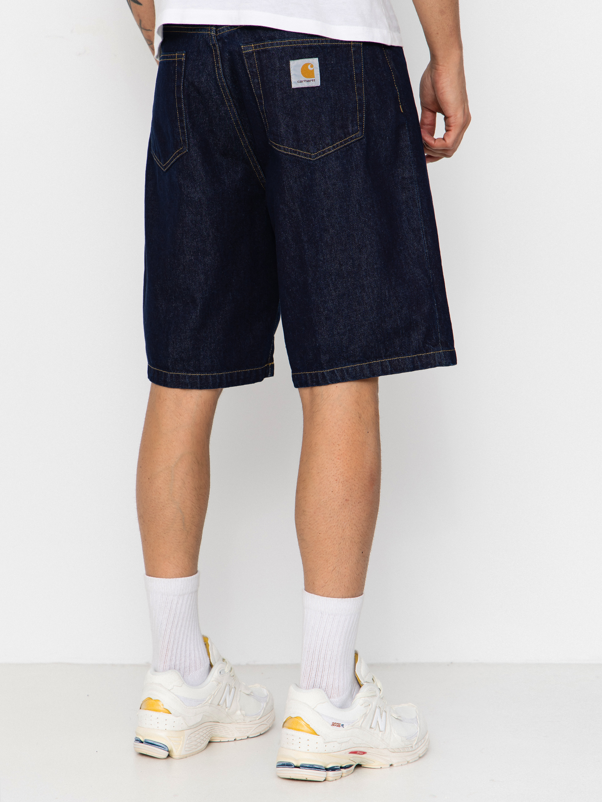 Kraťasy Carhartt WIP Landon (blue rinsed)