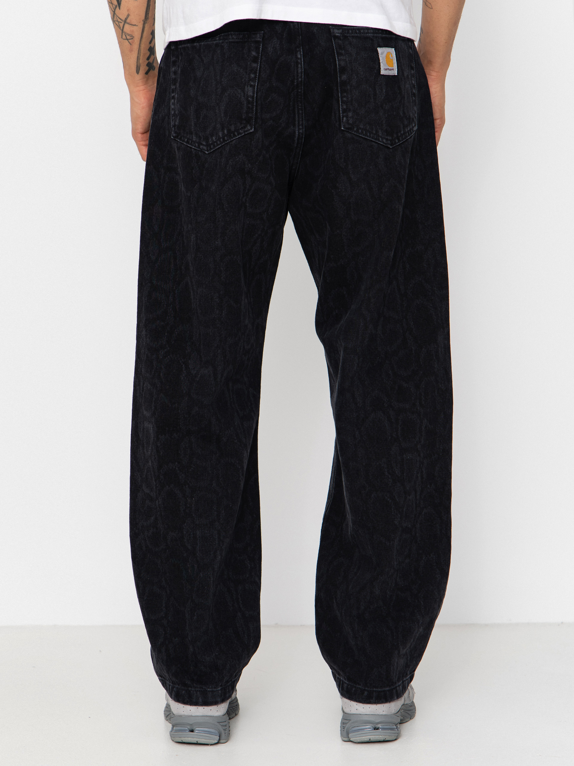 Kalhoty Carhartt WIP Snake Landon (snake camo/black)