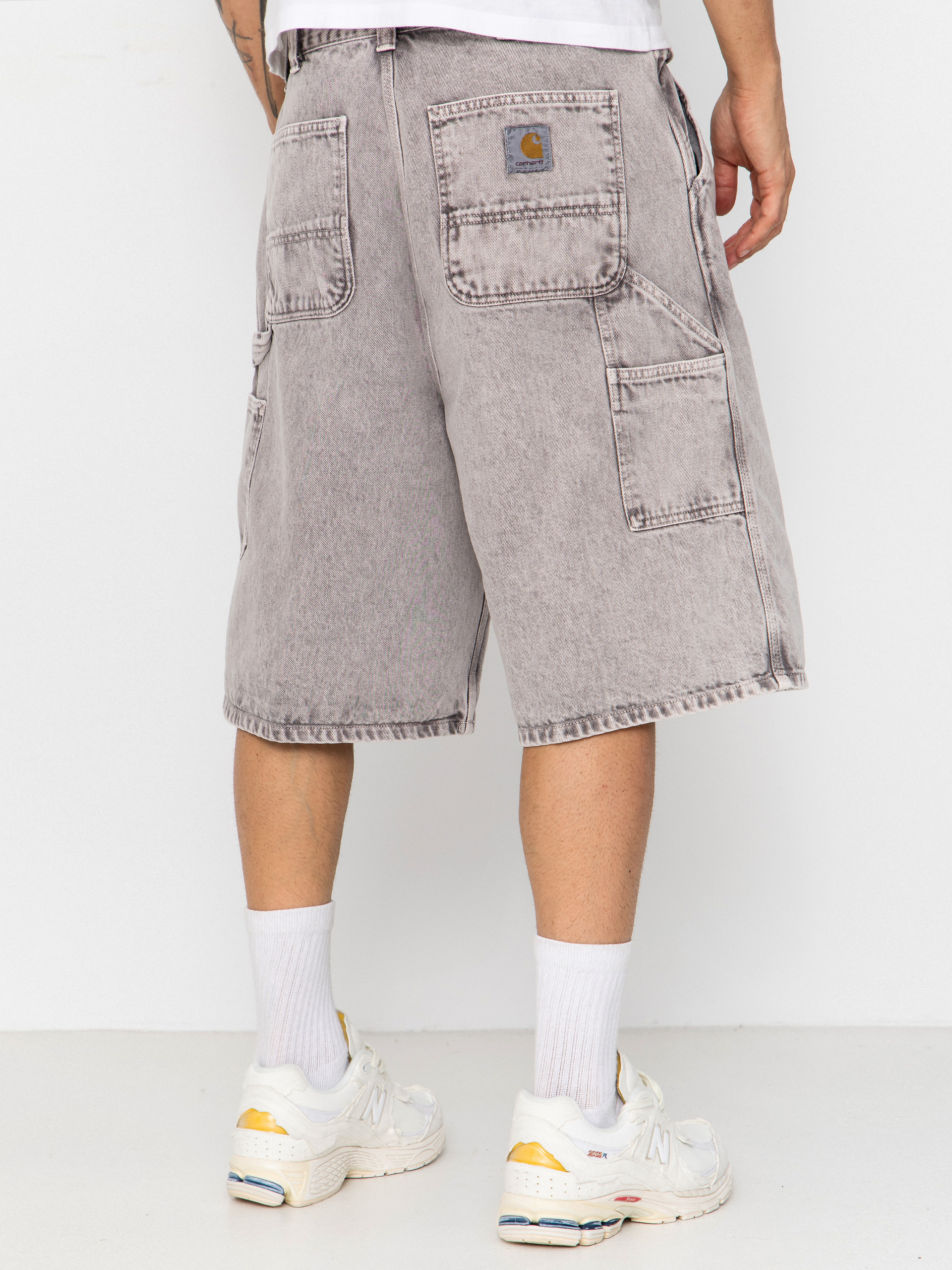Kraťasy Carhartt WIP OG Single Knee (shale chalk wash)