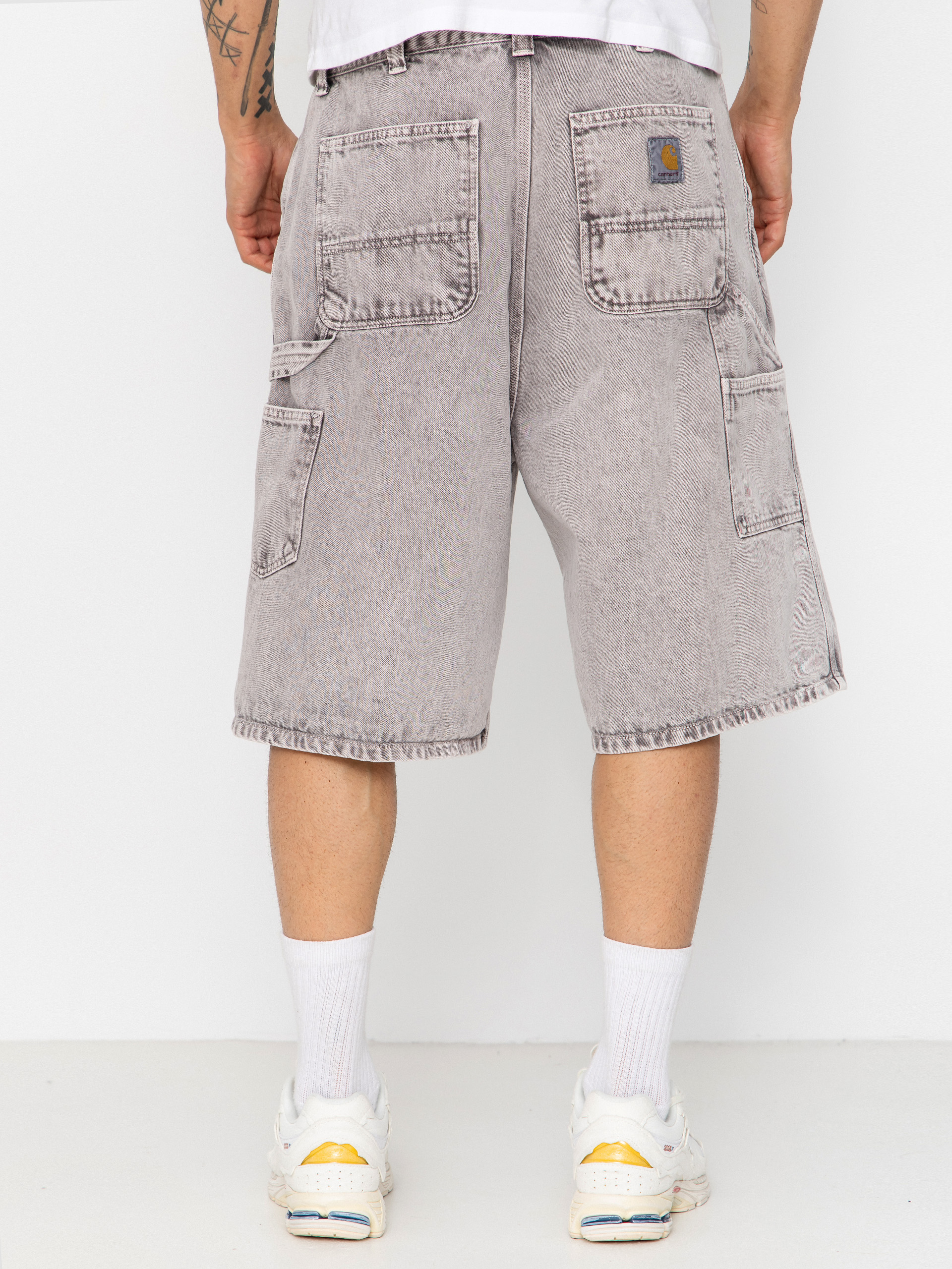 Kraťasy Carhartt WIP OG Single Knee (shale chalk wash)
