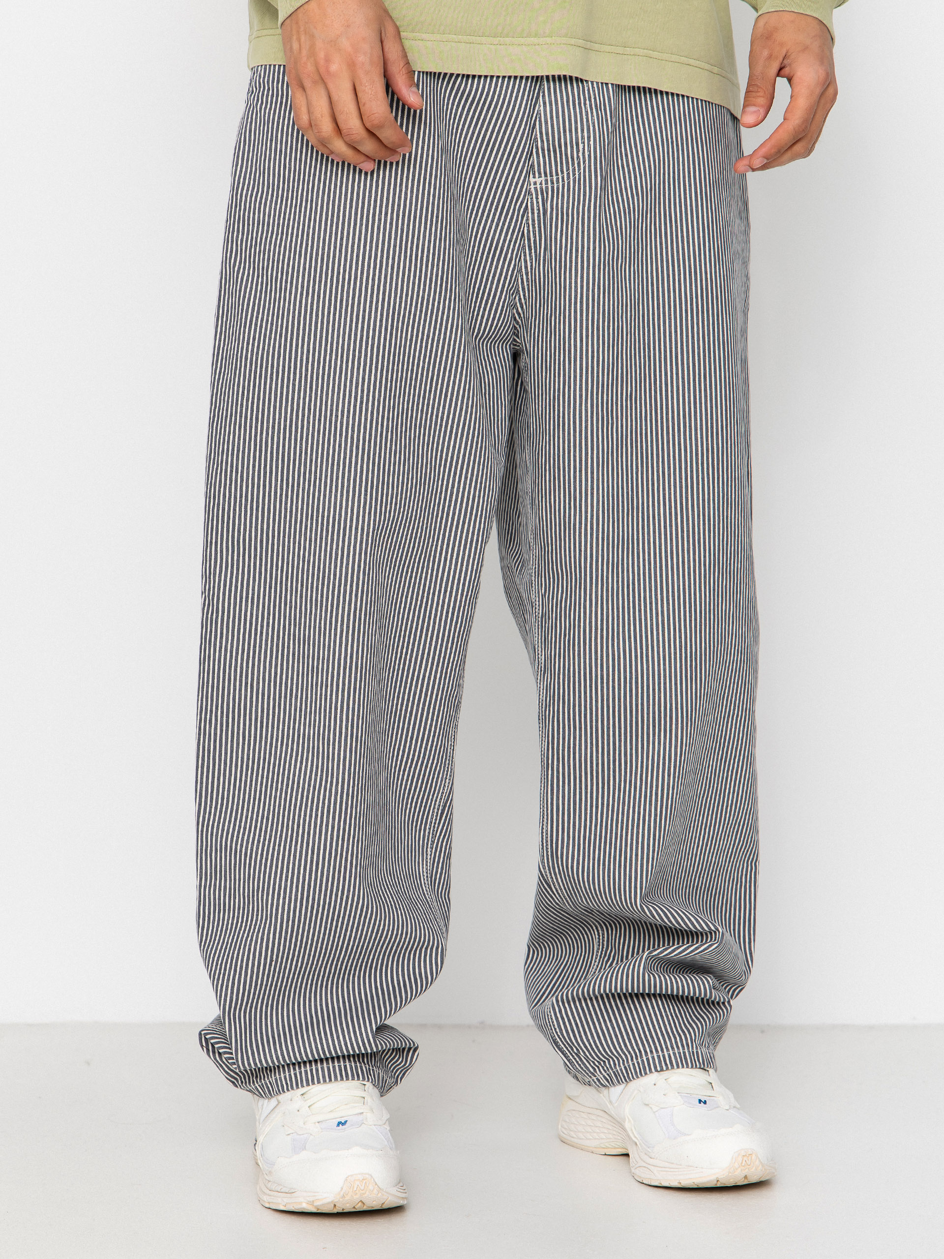 Kalhoty Carhartt WIP Mercer Single Knee (mercer stripe/graphite/wax)