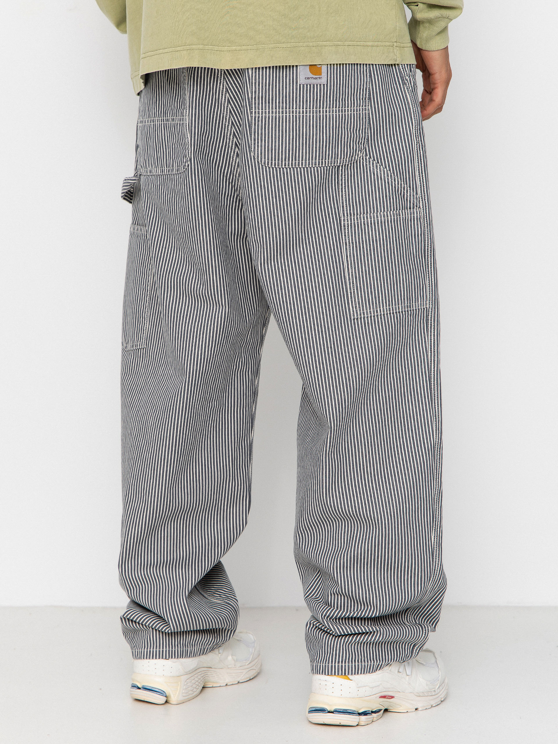 Kalhoty Carhartt WIP Mercer Single Knee (mercer stripe/graphite/wax)