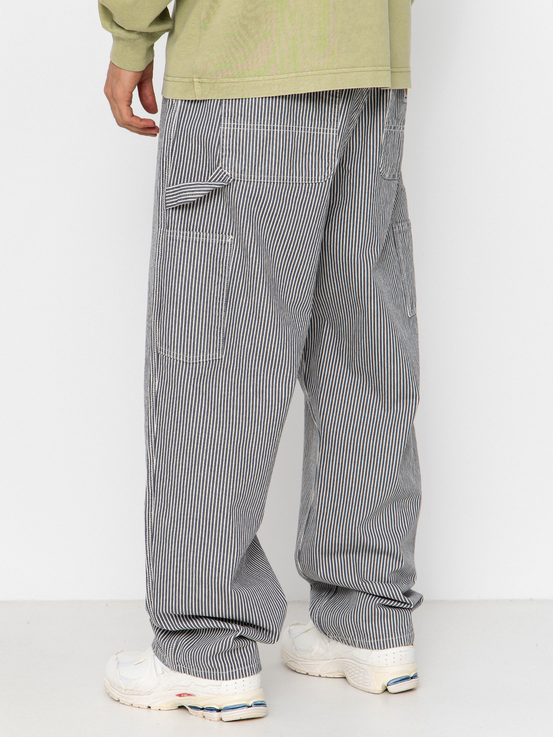 Kalhoty Carhartt WIP Mercer Single Knee (mercer stripe/graphite/wax)