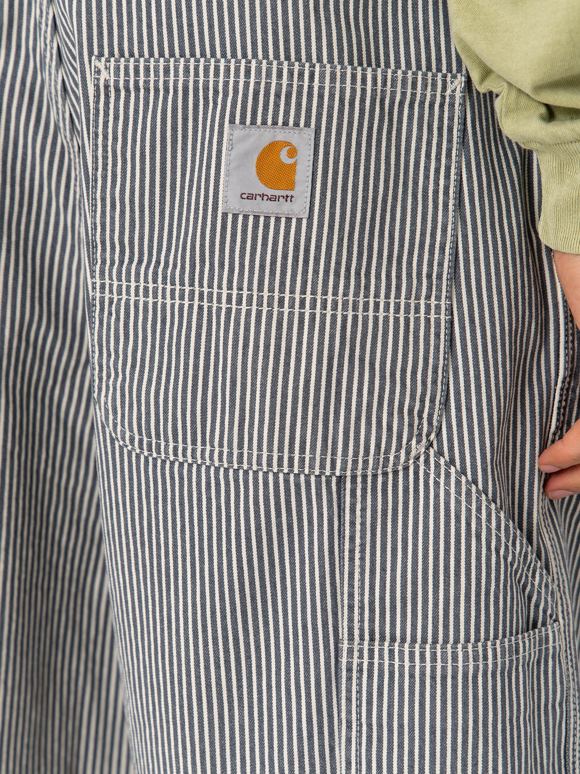 Kalhoty Carhartt WIP Mercer Single Knee (mercer stripe/graphite/wax)