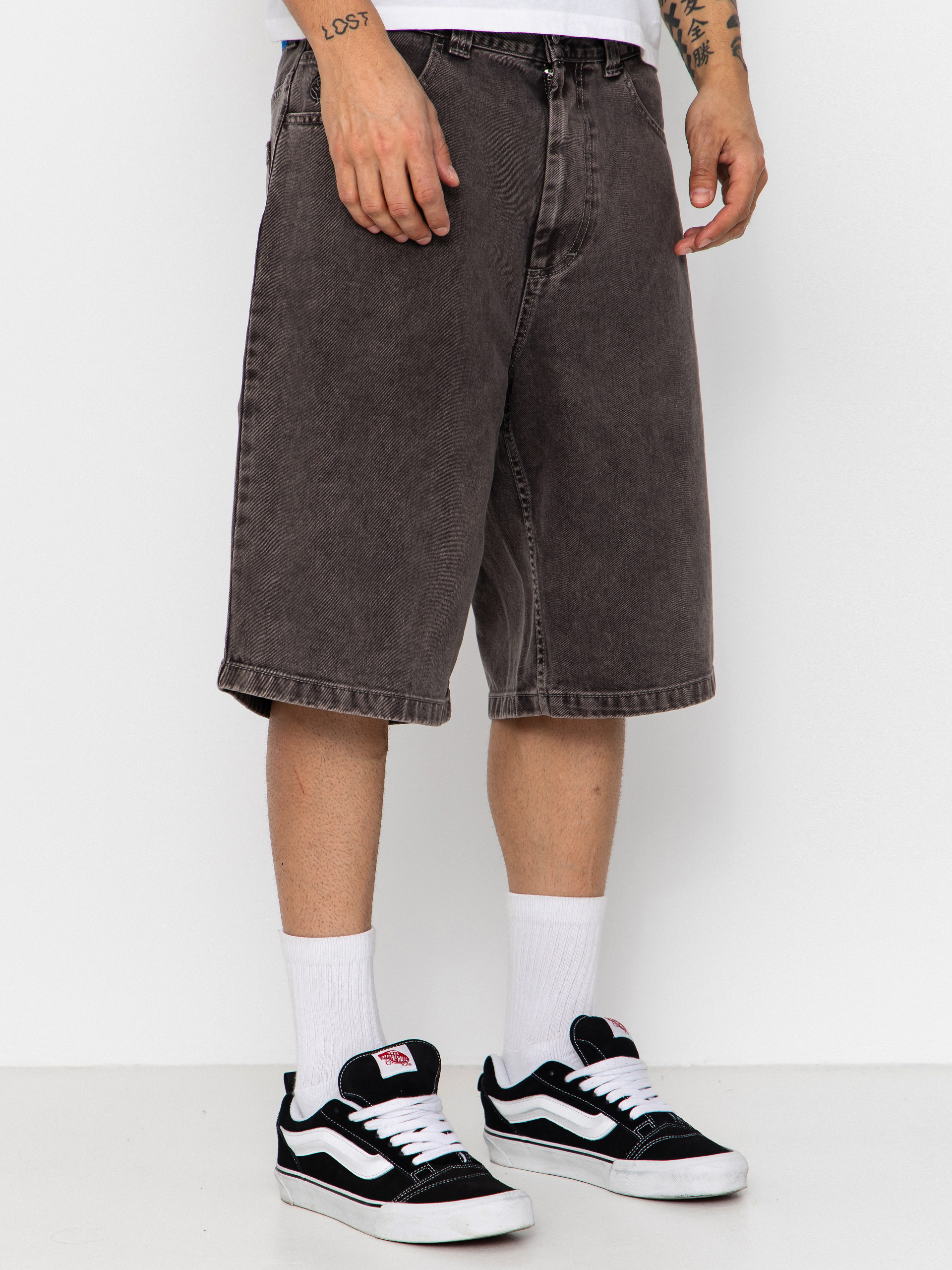 Kraťasy Polar Skate Big Boy (washed grey)