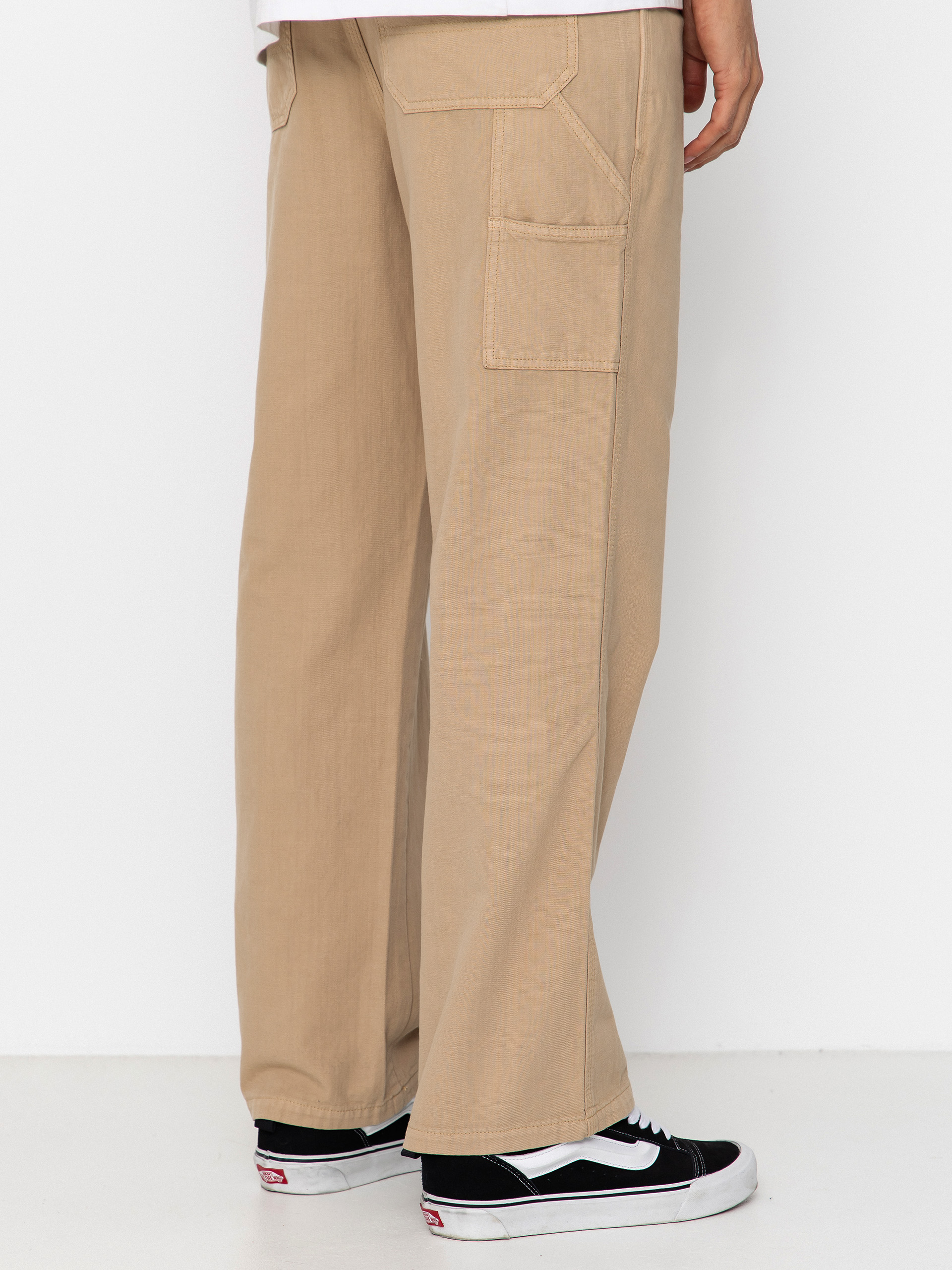 Kalhoty Deus Ex Machina Big Fella Chambray (safari)