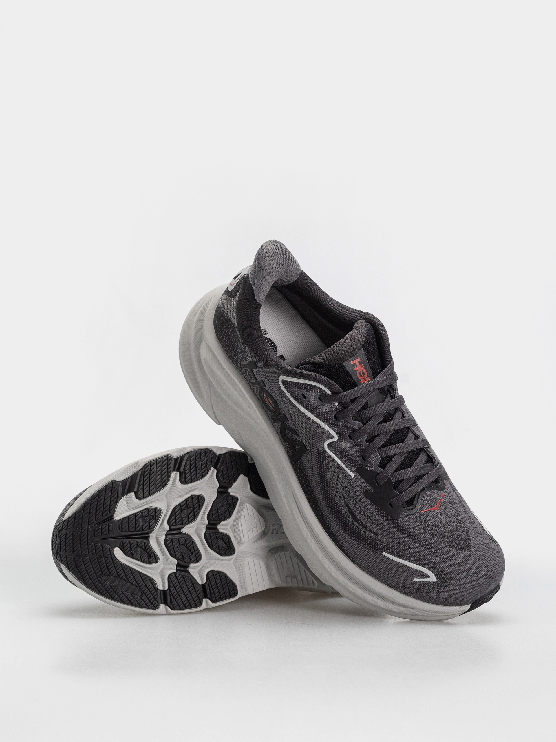 Boty Hoka Clifton 10 (carbon black/satellite grey)