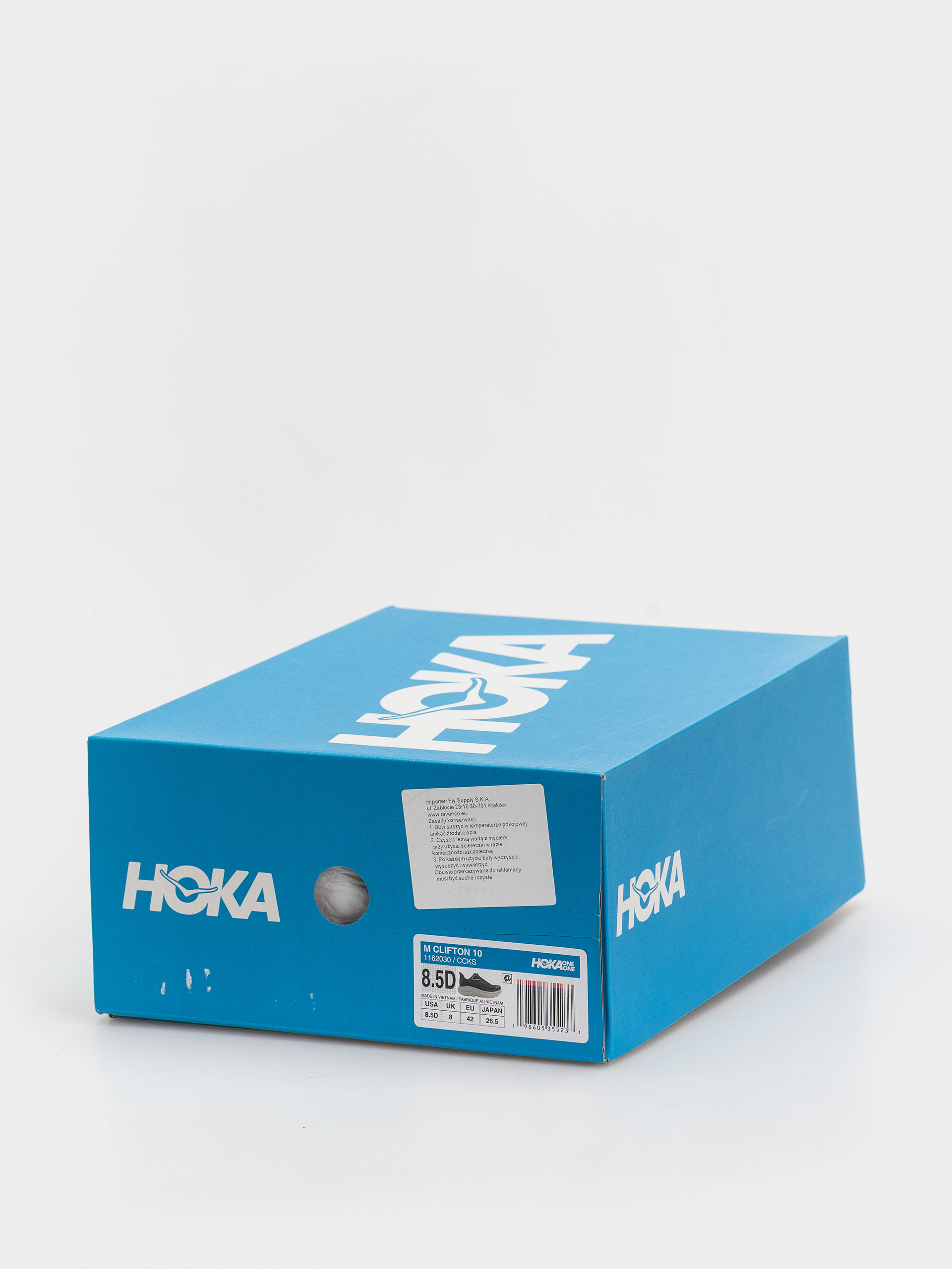 Boty Hoka Clifton 10 (carbon black/satellite grey)