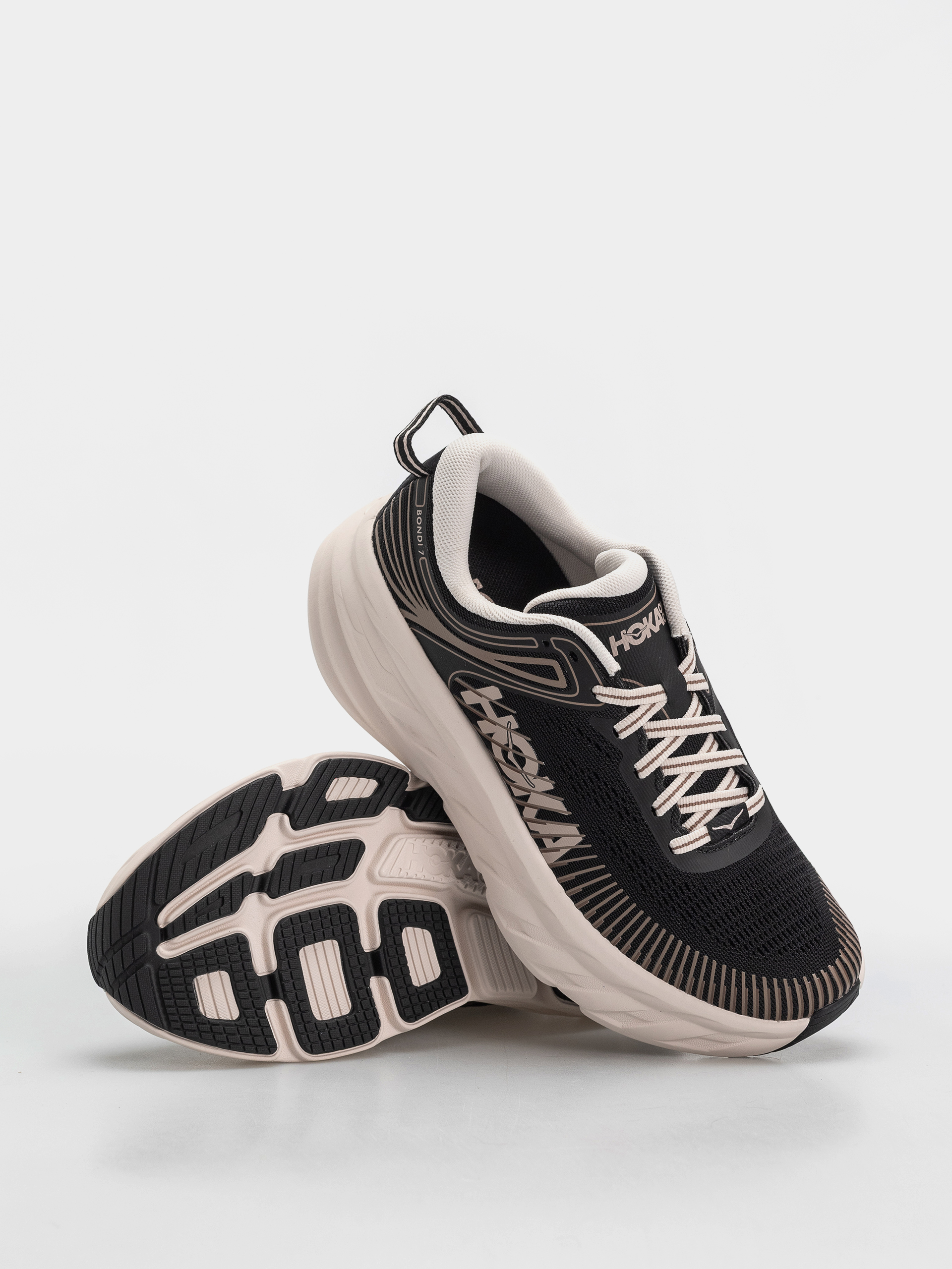 Boty Hoka Bondi 7 Wmn (black/rose cream)