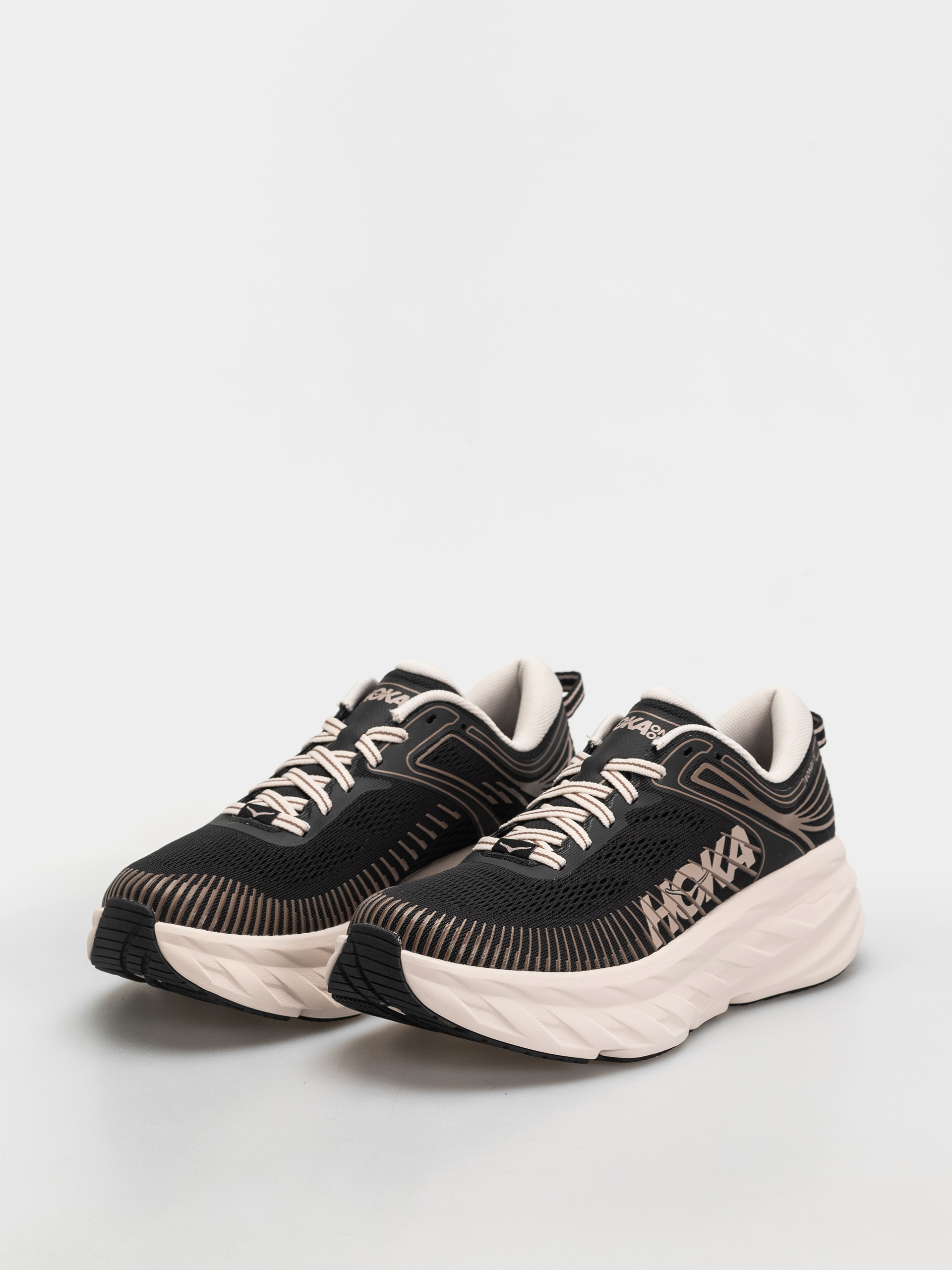 Boty Hoka Bondi 7 Wmn (black/rose cream)